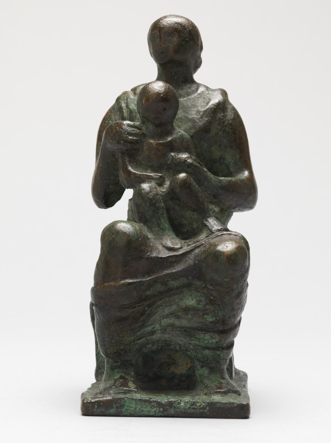 Maquette for Madonna and Child by Henry Moore OM, CH