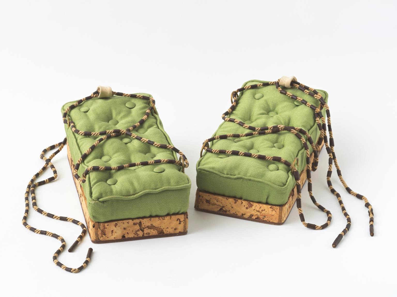Mattress Shoes by Birgit Jürgenssen
