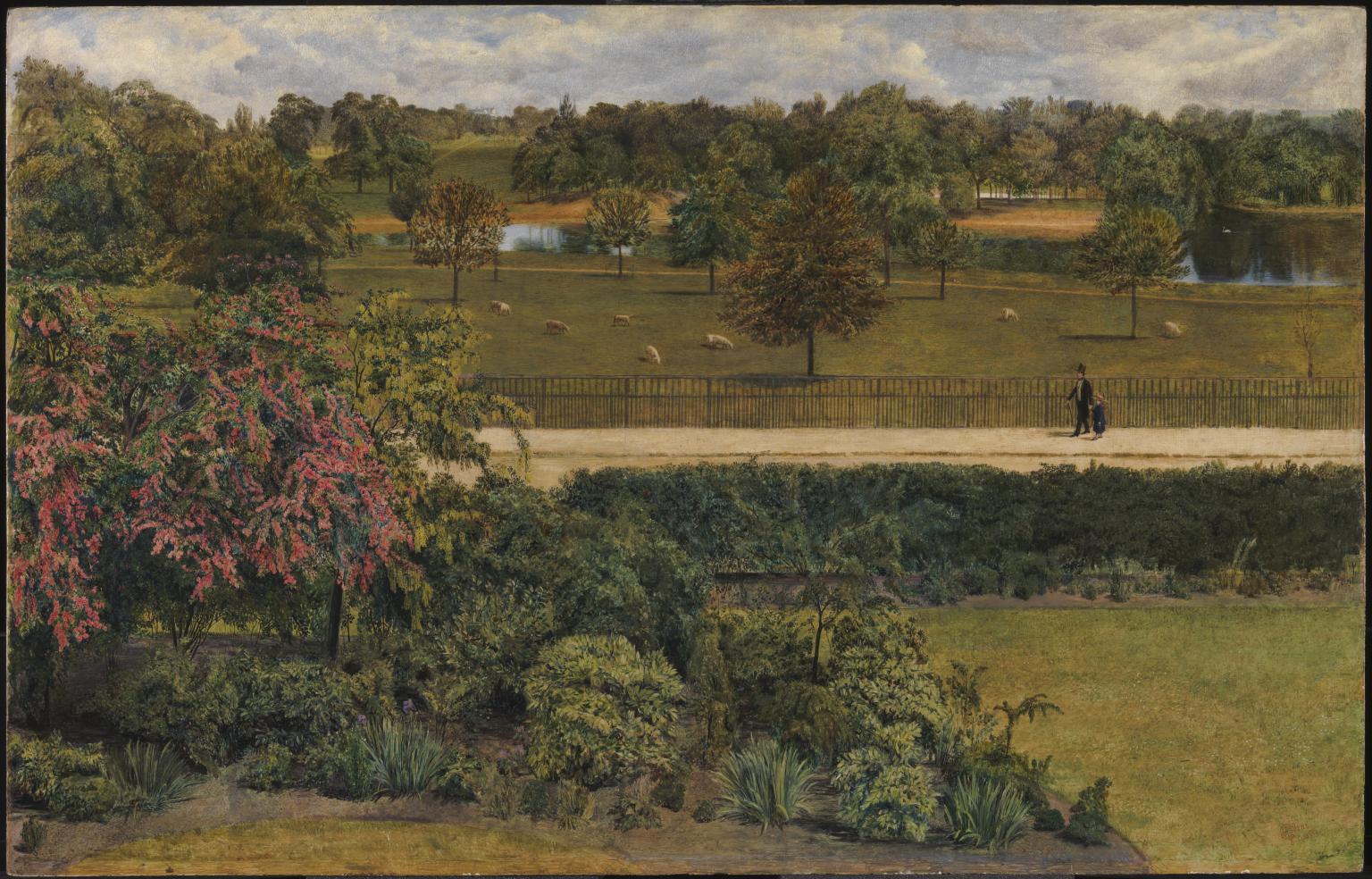 May, in the Regent’s Park by Charles Allston Collins
