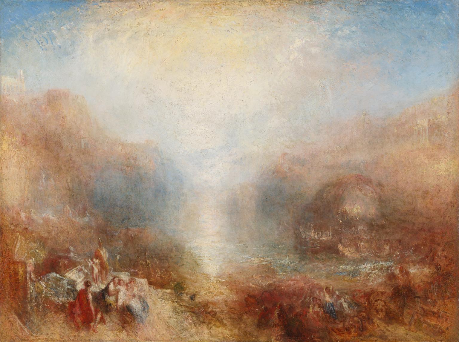 Mercury Sent to Admonish Aeneas by Joseph Mallord William Turner