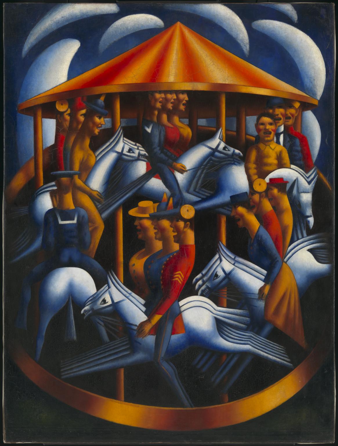 Merry-Go-Round by Mark Gertler