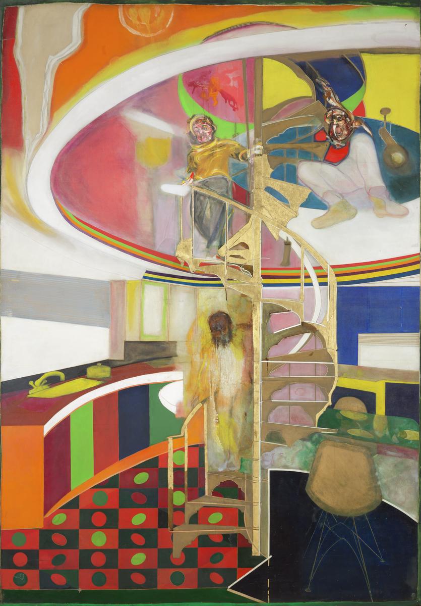 Mirror by Sir Frank Bowling OBE RA