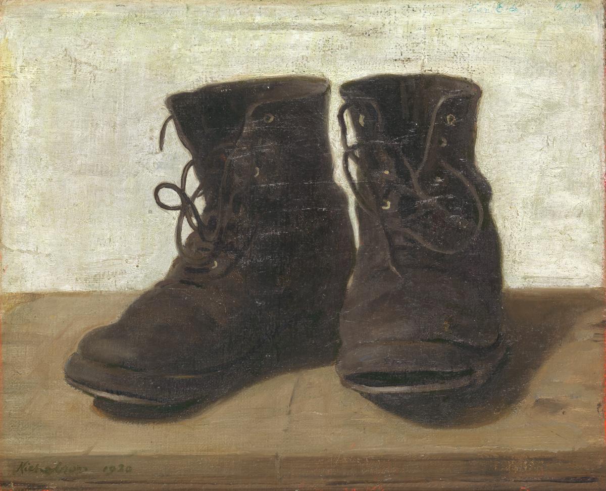 Miss Jekyll’s Gardening Boots by Sir William Nicholson