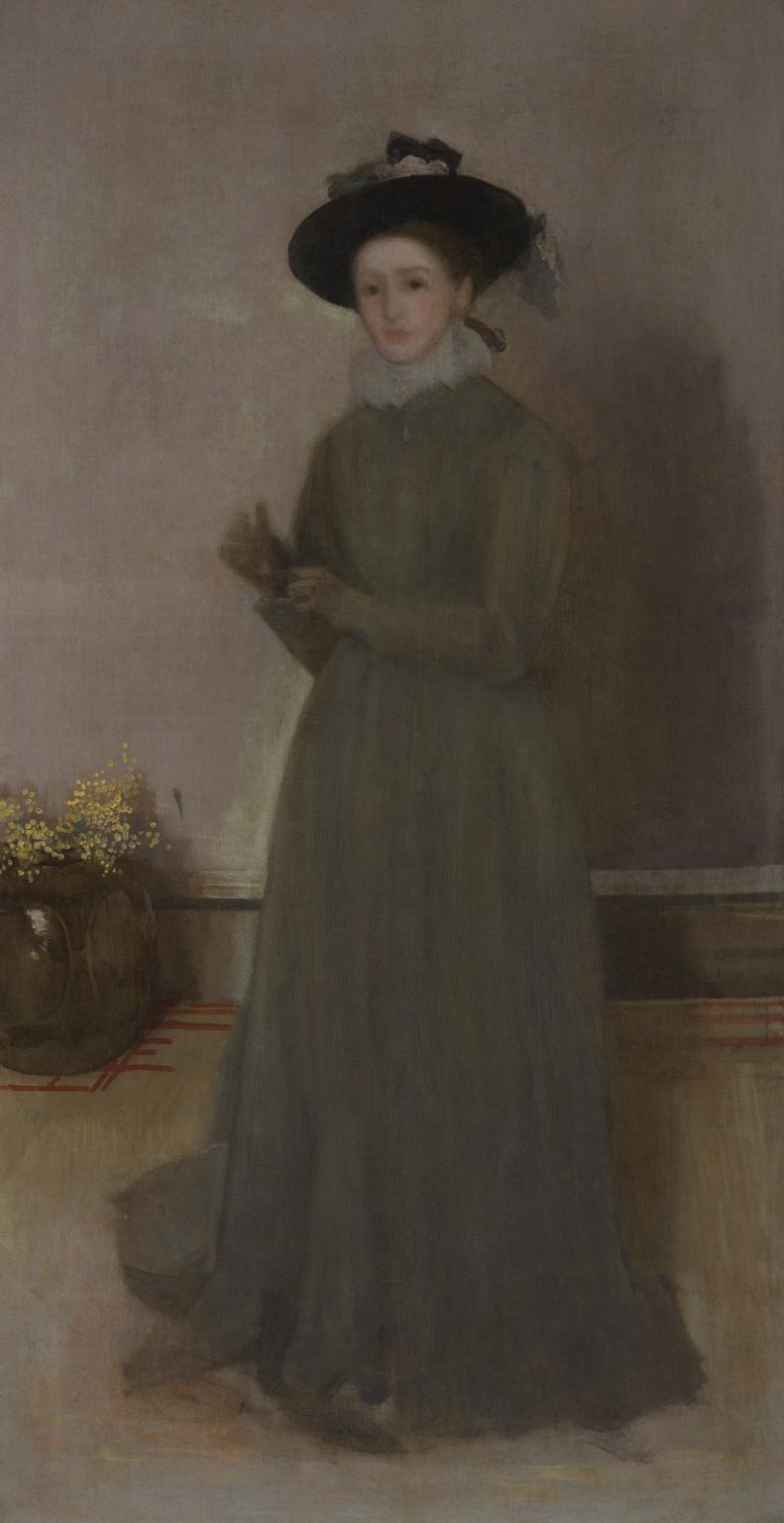 Miss May Alexander by James McNeill Whistler
