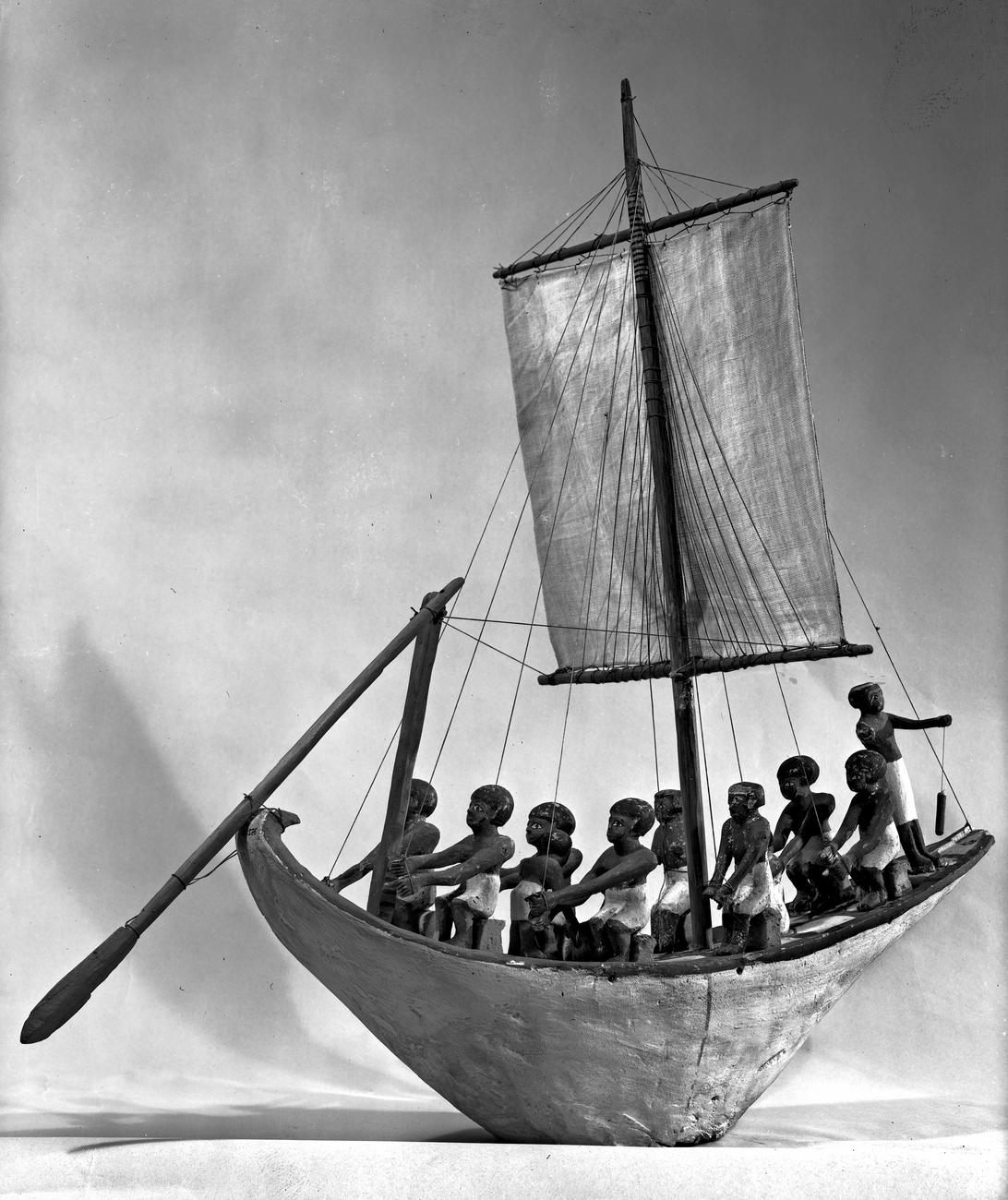 Model of a boat