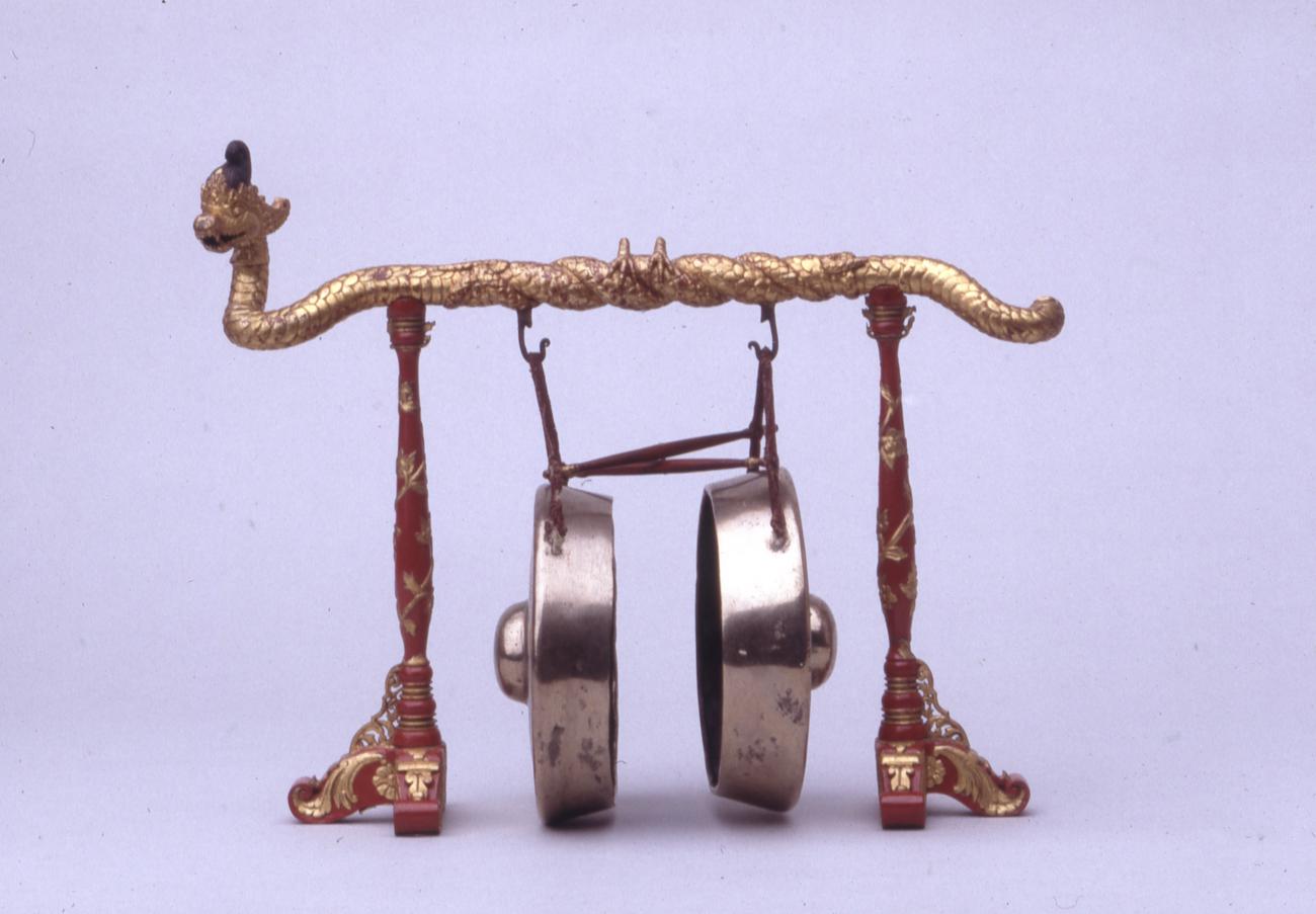 Model of a gamelan