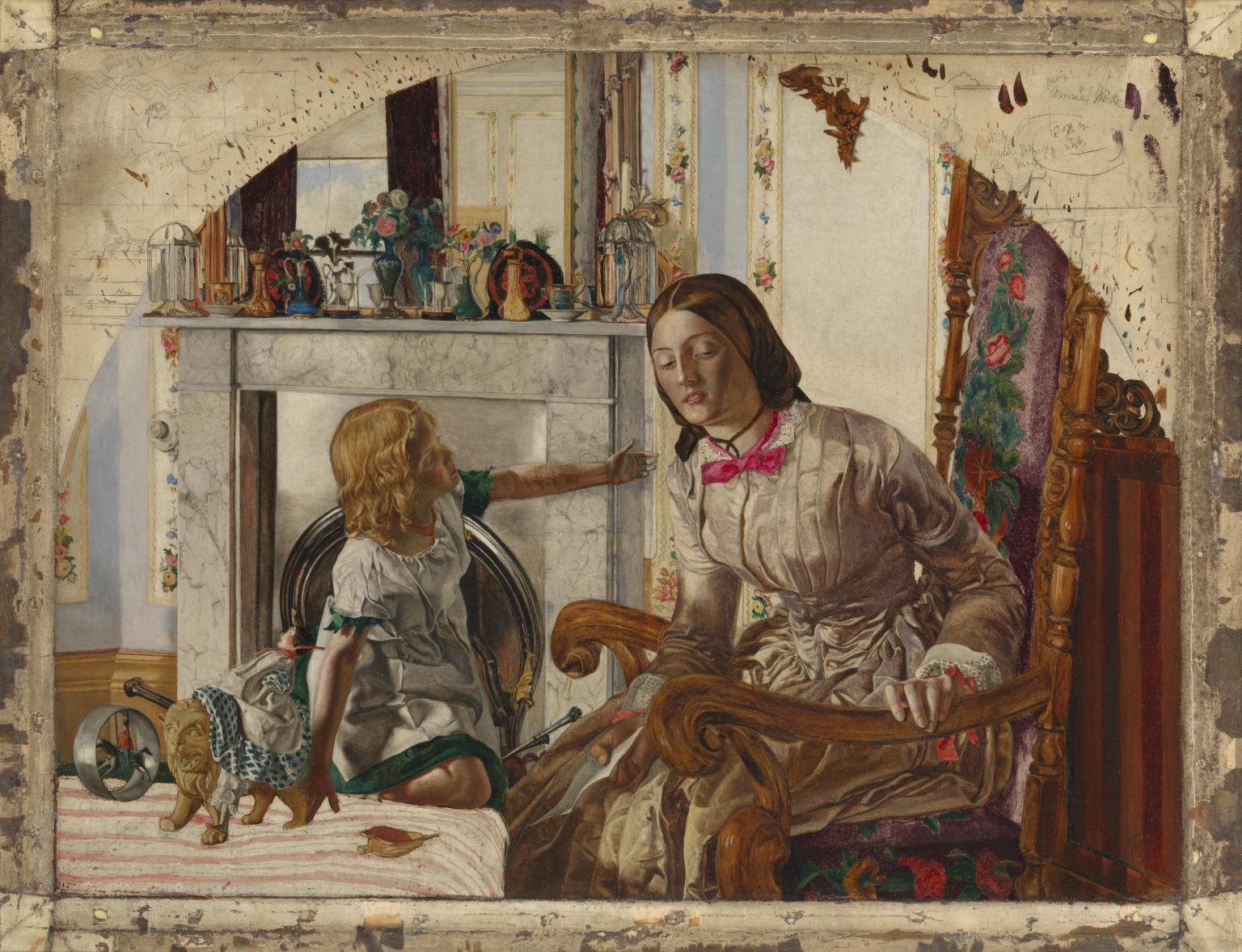 Mother and Child by Frederic George Stephens