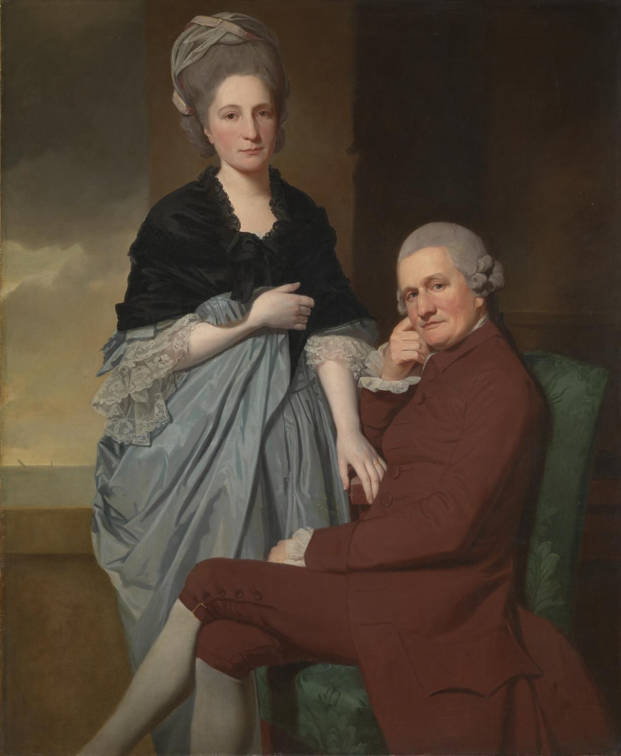 Mr and Mrs William Lindow by George Romney