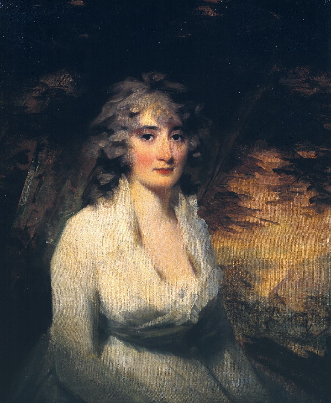 Mrs H.W. Lauzun by Sir Henry Raeburn
