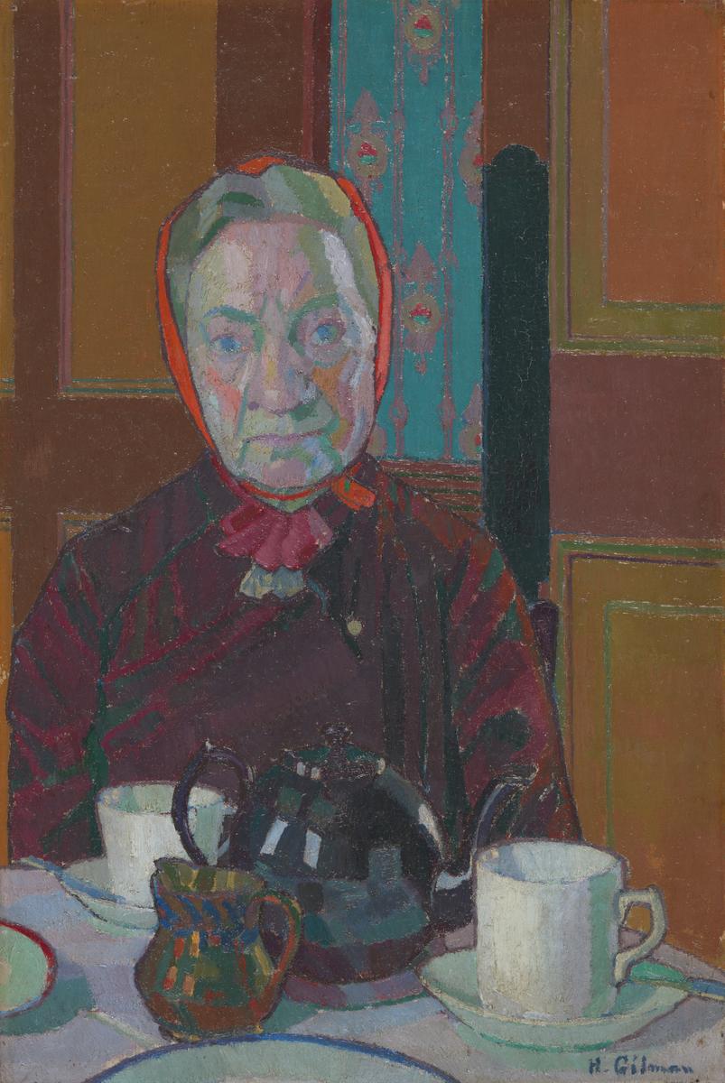 Mrs Mounter at the Breakfast Table by Harold Gilman