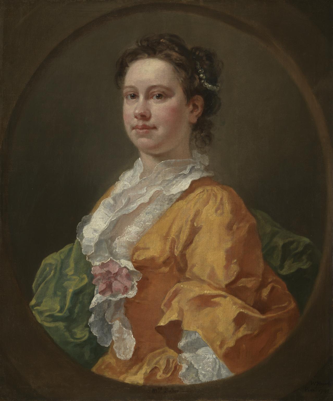 Mrs Salter by William Hogarth