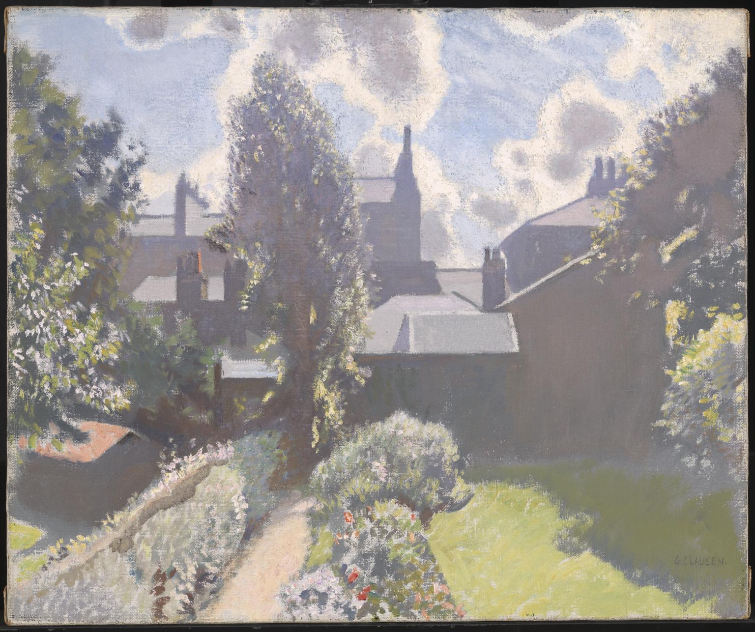My Back Garden by Sir George Clausen