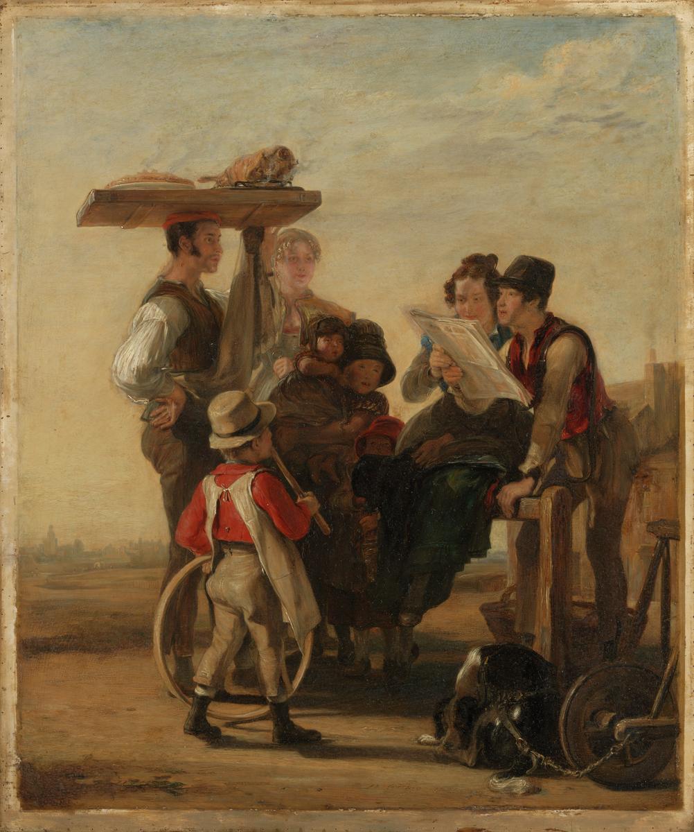 Newsmongers by Sir David Wilkie