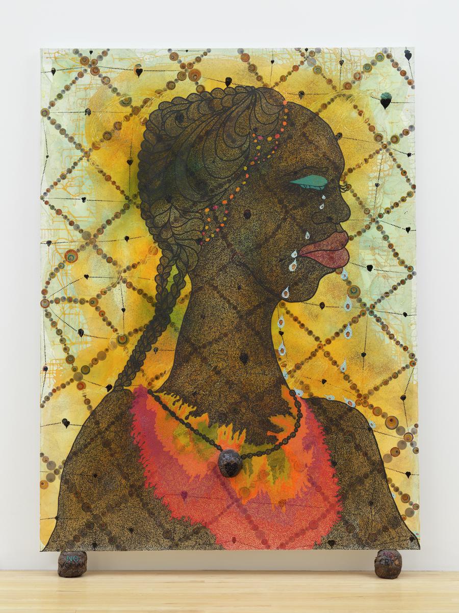 No Woman, No Cry by Chris Ofili