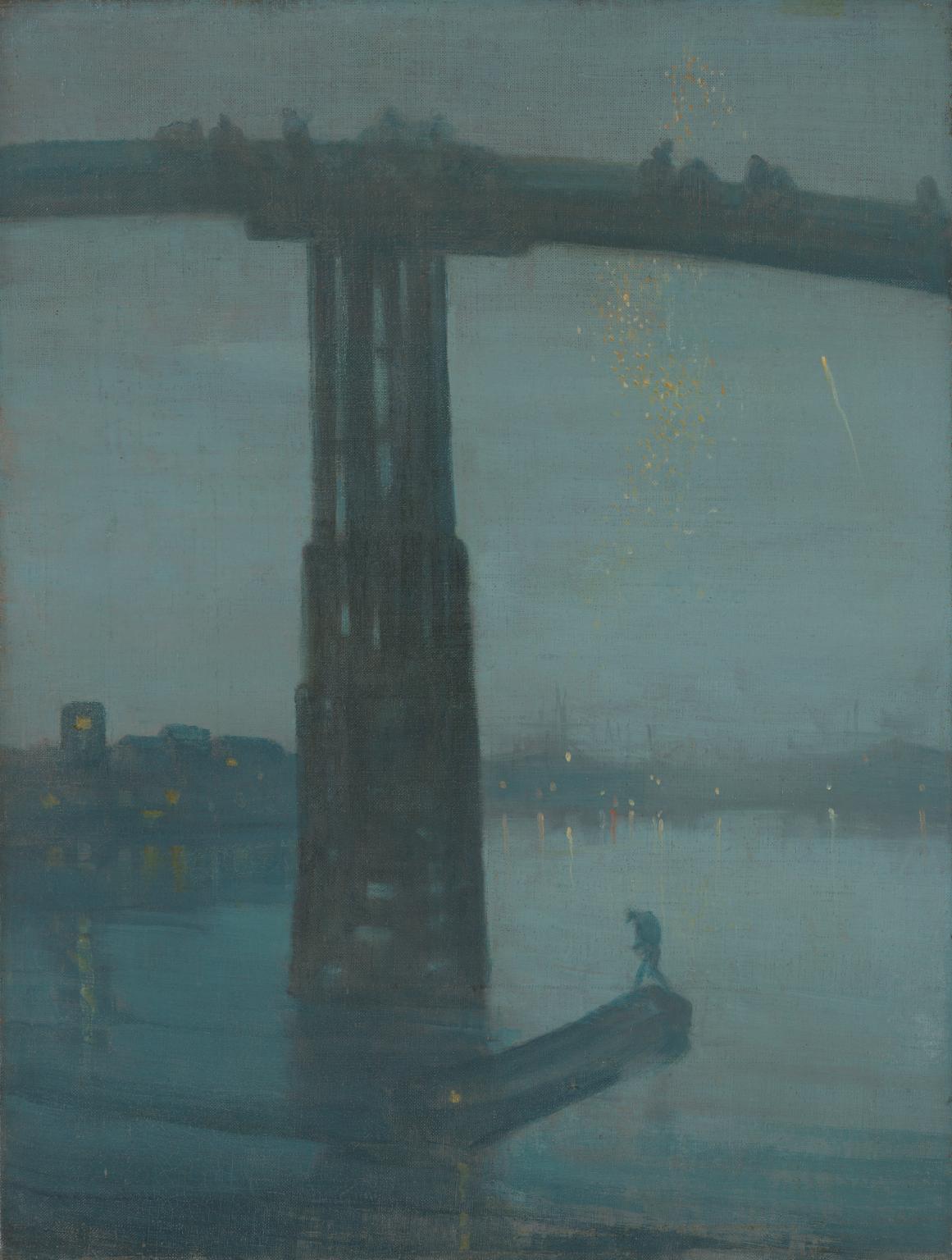 Nocturne: Blue and Gold - Old Battersea Bridge by James McNeill Whistler