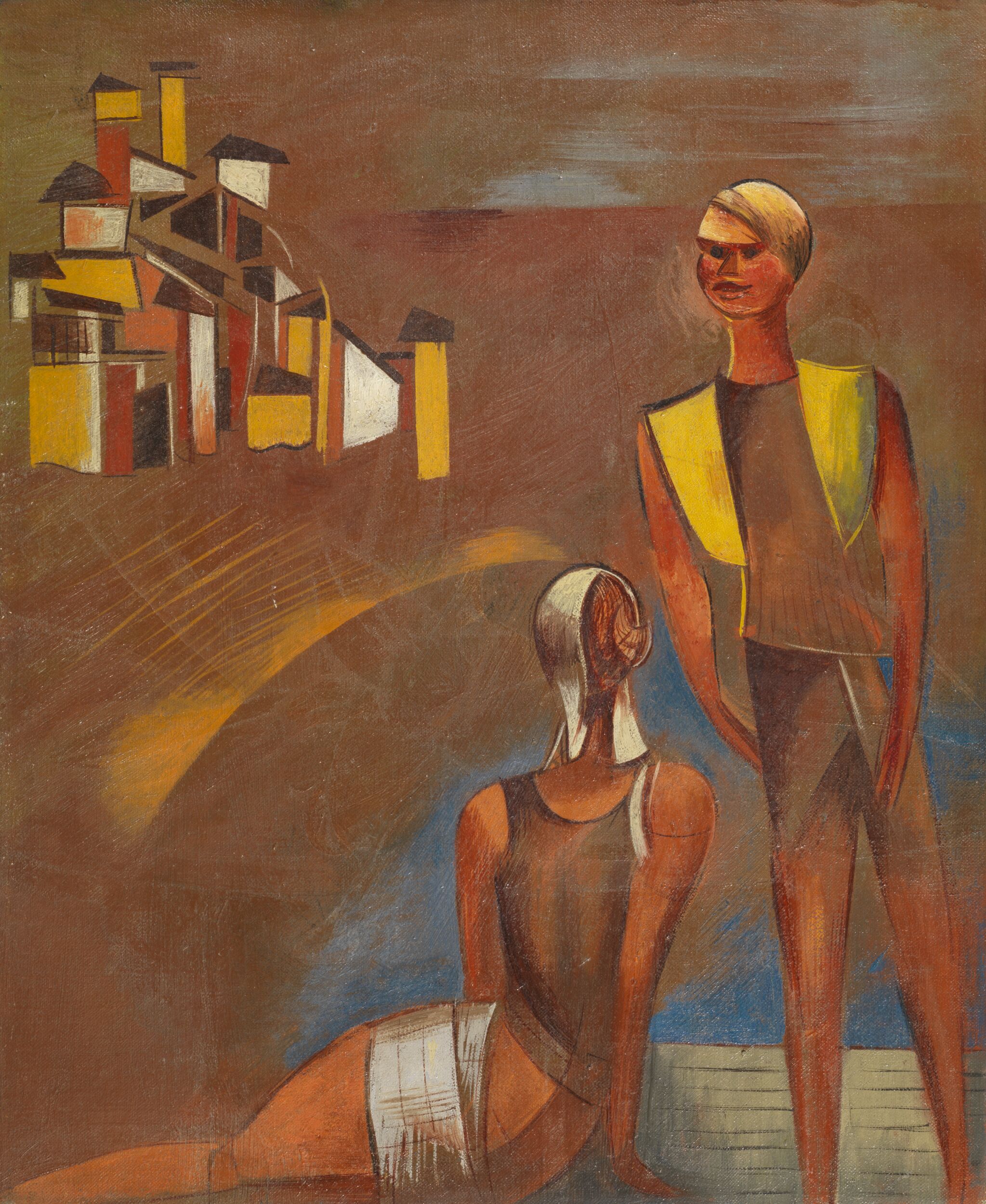 Nordic Beach by Wyndham Lewis