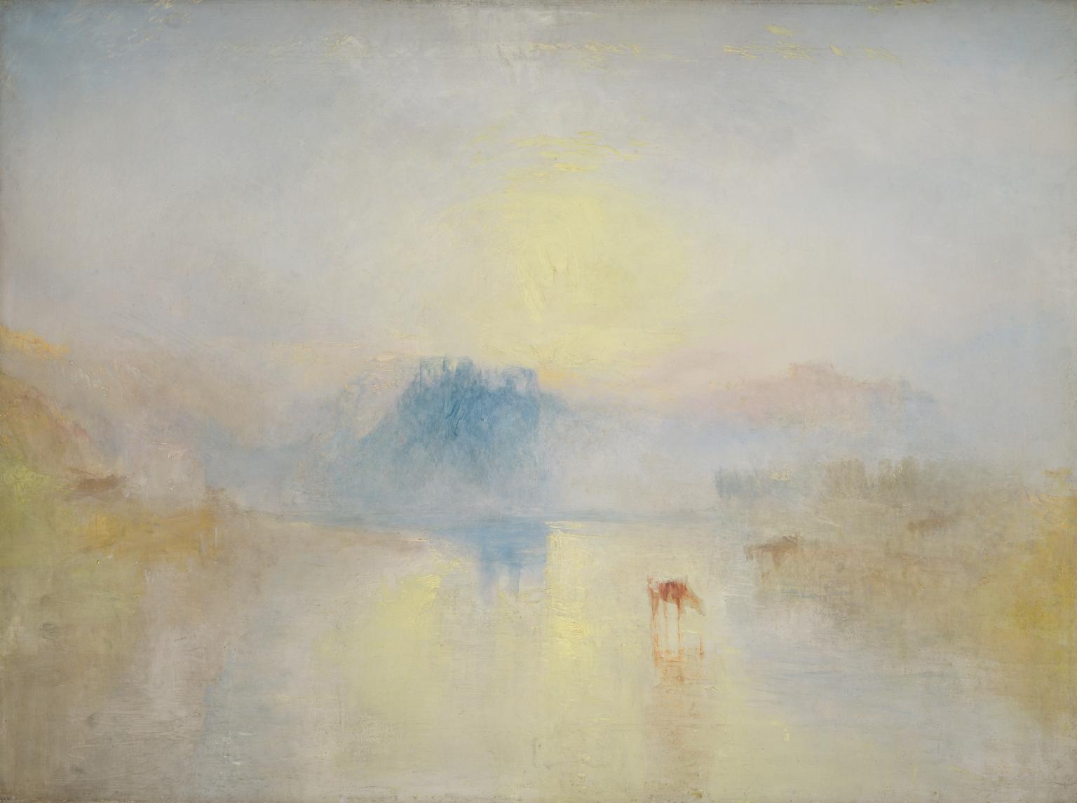 Norham Castle, Sunrise by Joseph Mallord William Turner