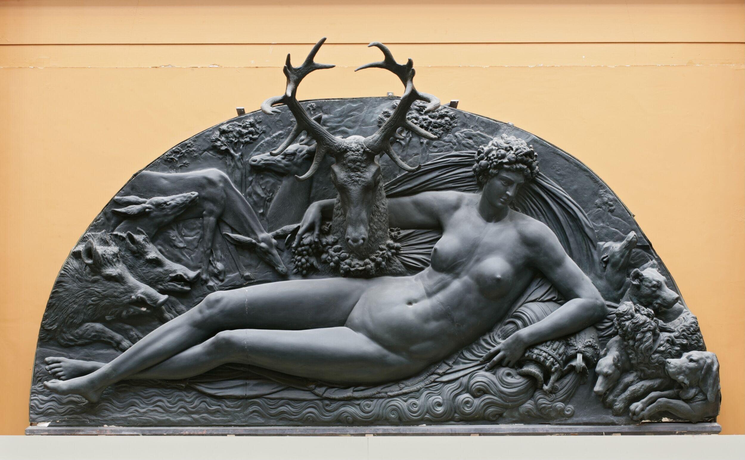 Nymph of Fontainbleau by Cellini