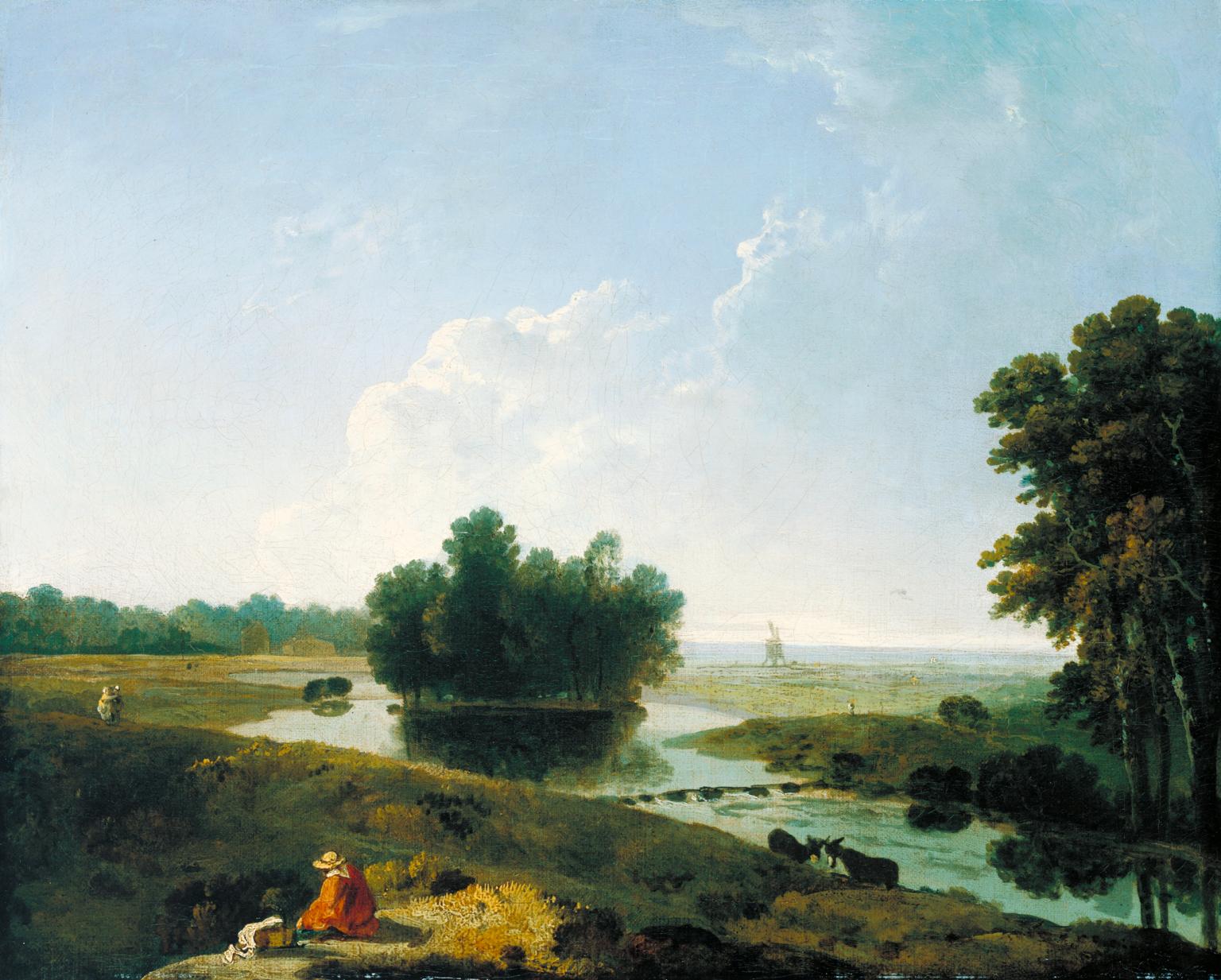 On Hounslow Heath by Richard Wilson