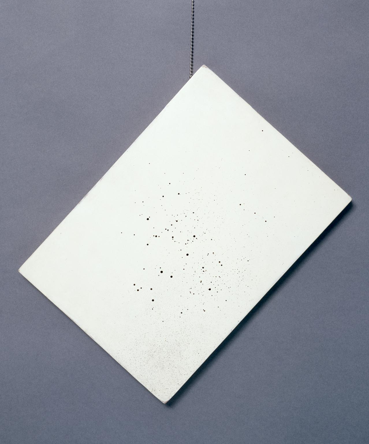 One-Second Drawing (17” 2002) (Time Signature 5:1) by John Latham