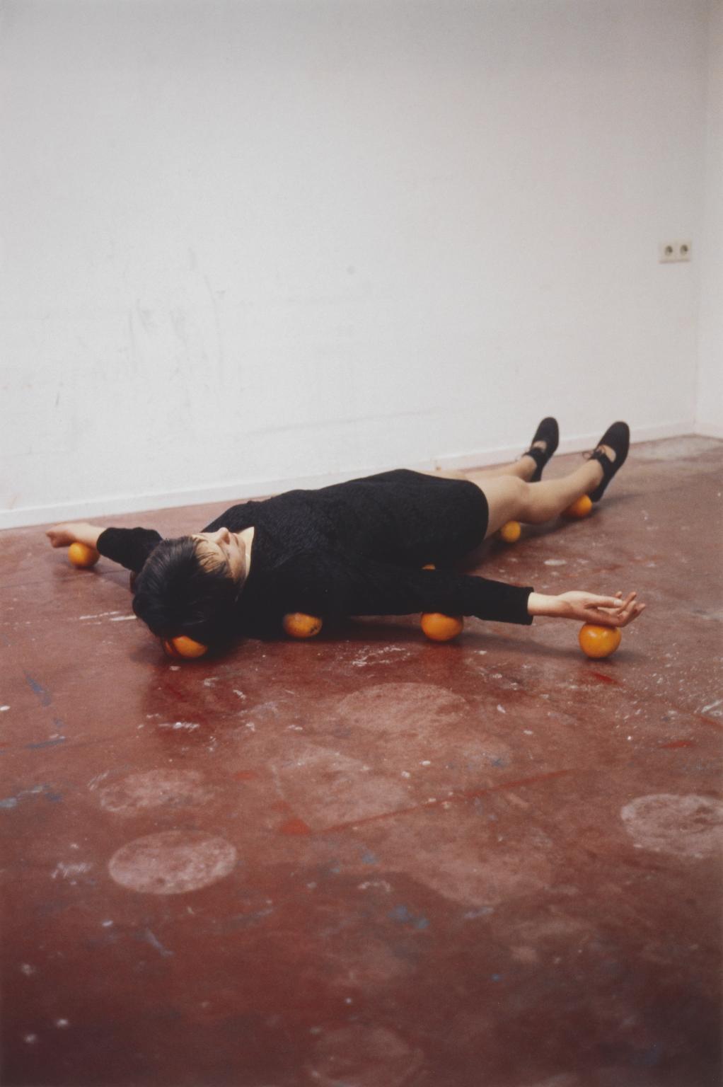 One Minute Sculpture by Erwin Wurm