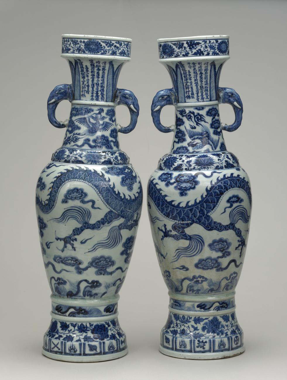One of the David Vases: altar-vase