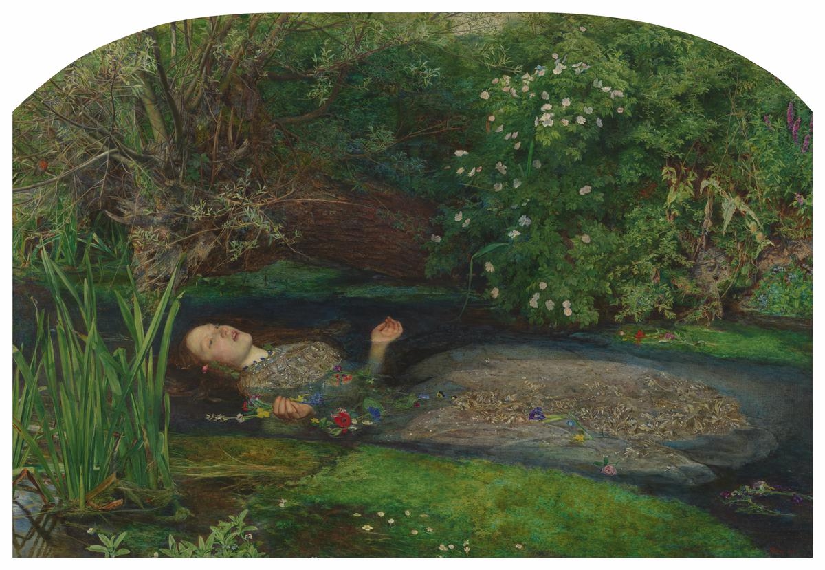 Ophelia by Sir John Everett Millais