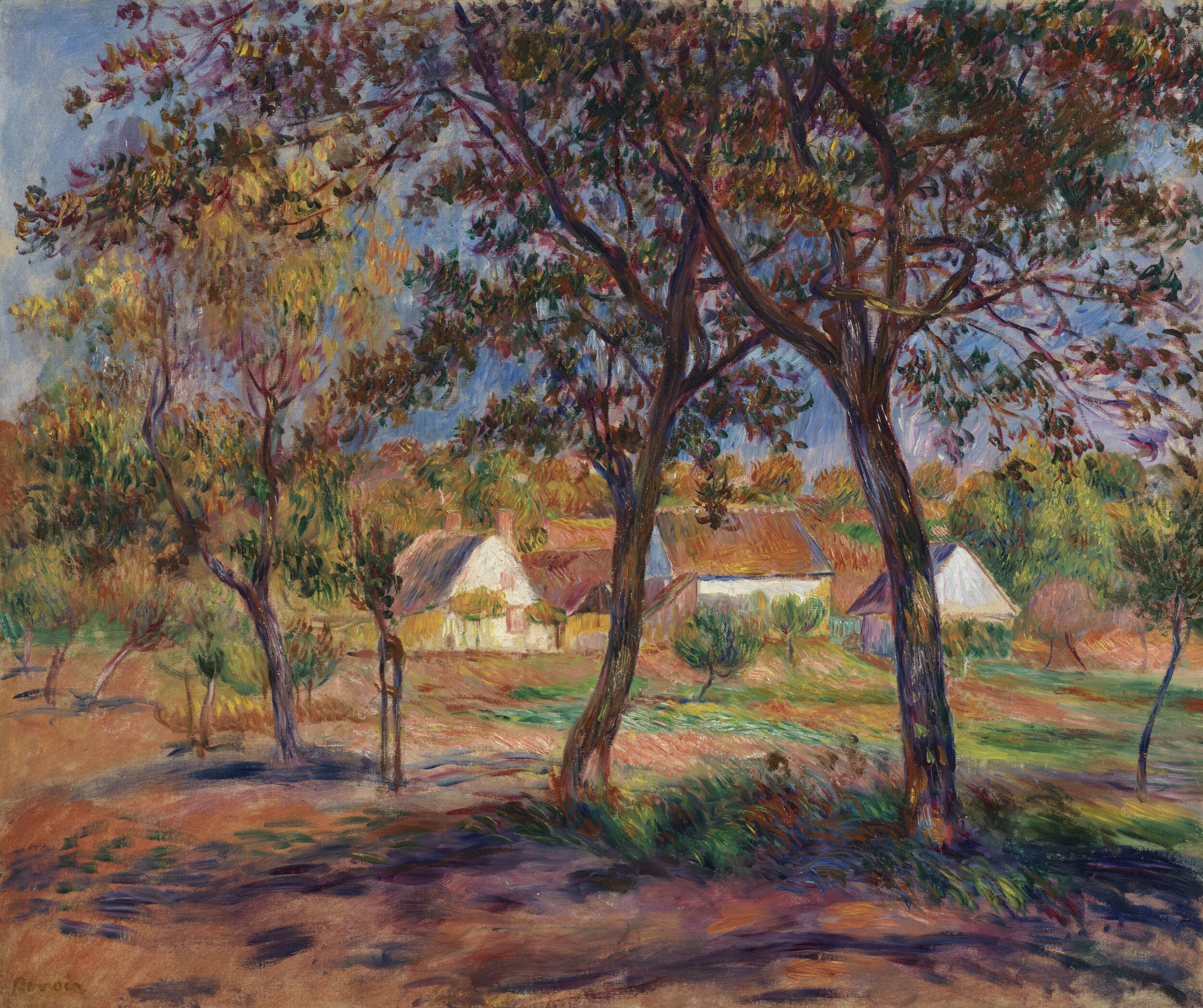 Outskirts of Pont-Aven by Pierre Auguste Renoir