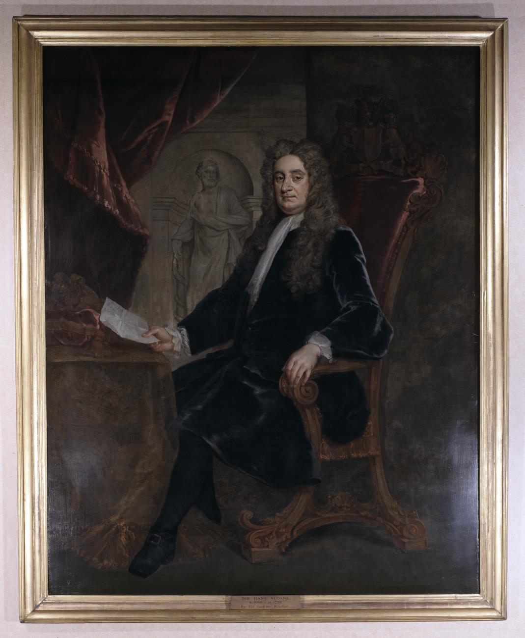 Painting of Sir Hans Sloane
