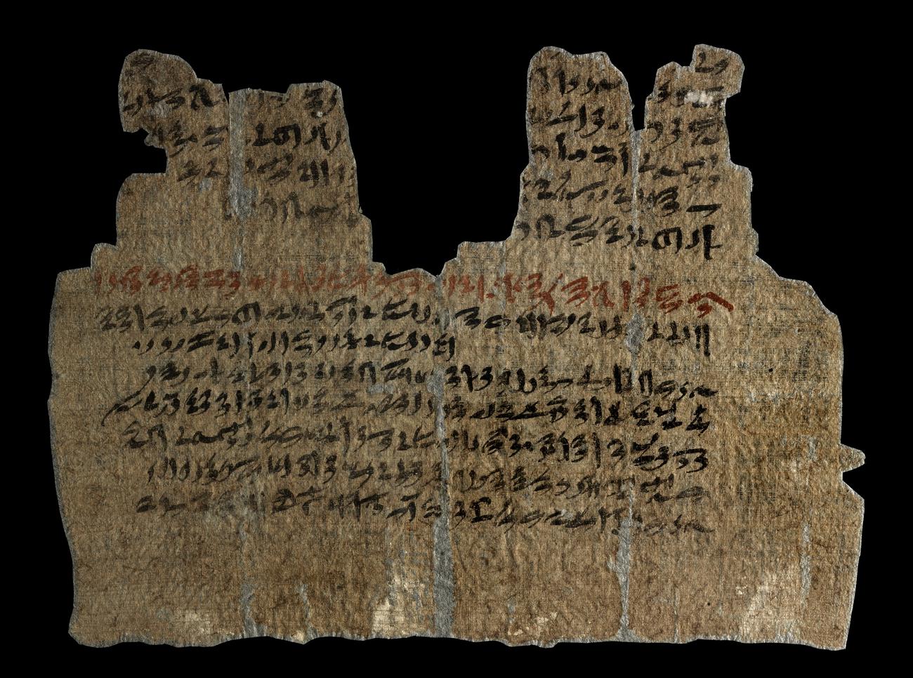 Papyrus Ramesseum C