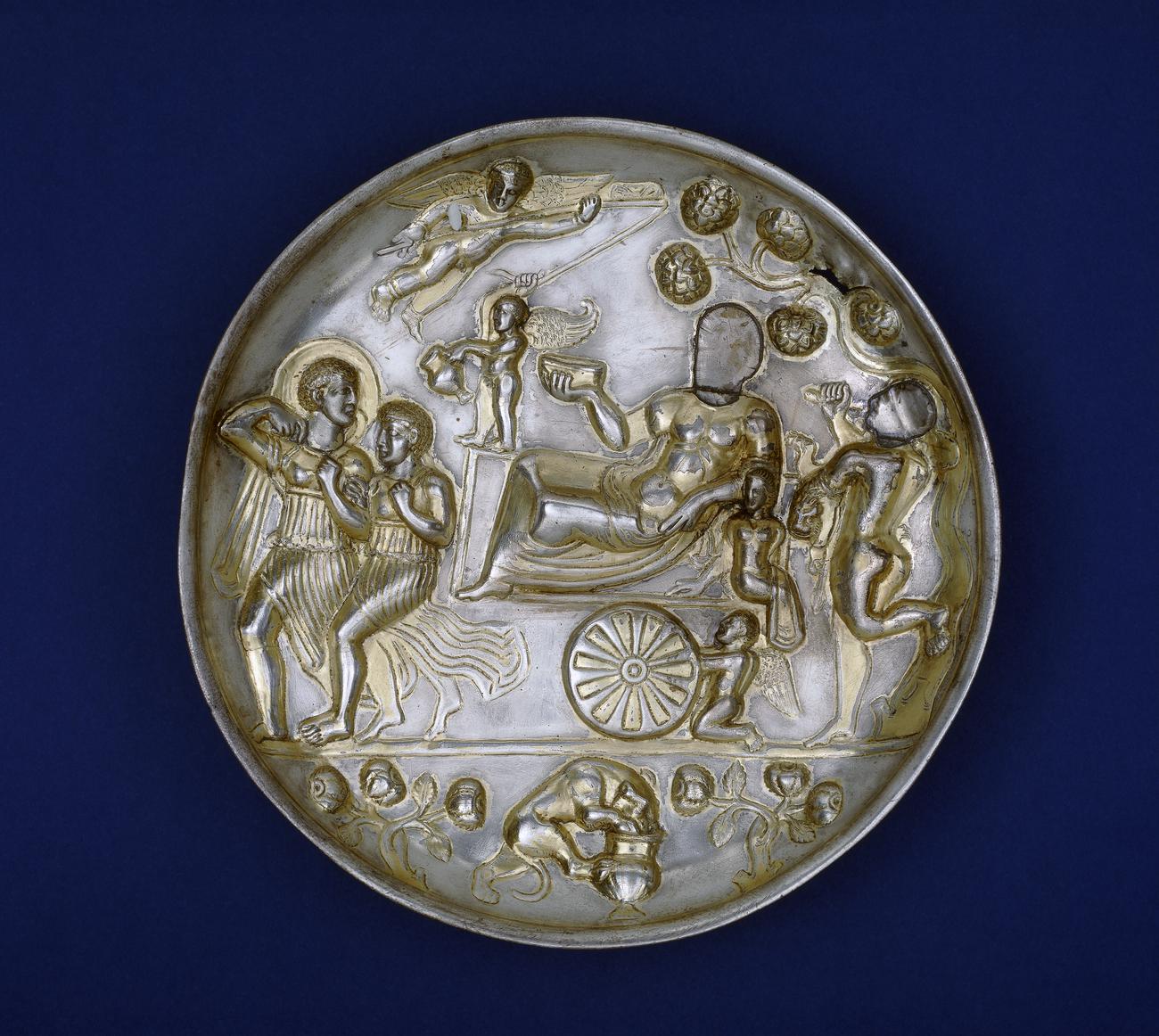 Parthian plate