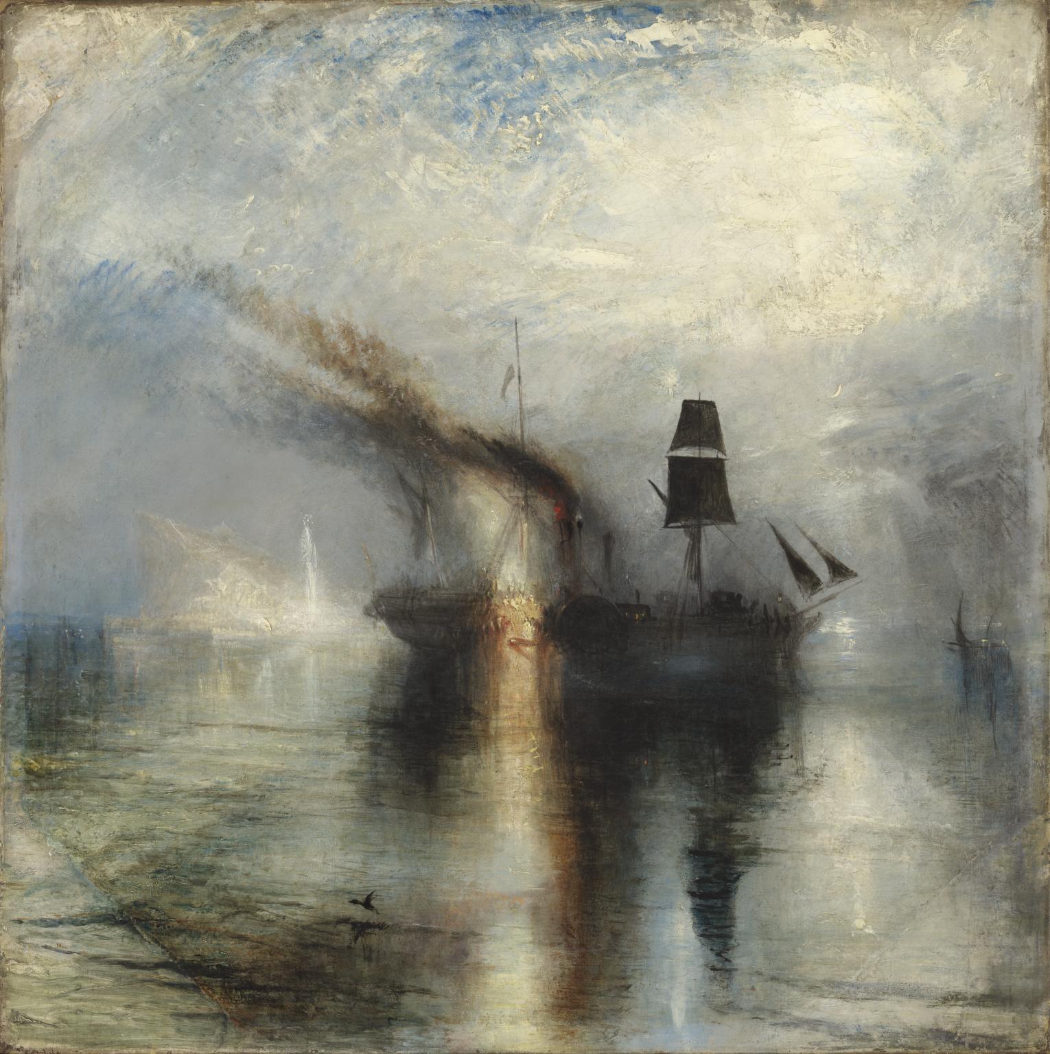 Peace - Burial at Sea by Joseph Mallord William Turner