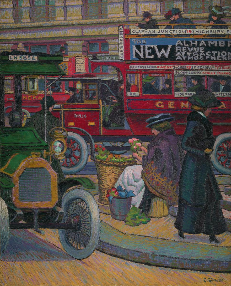 Piccadilly Circus by Charles Ginner