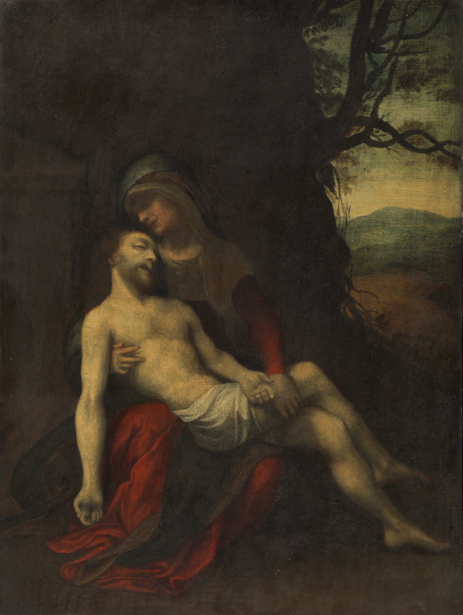 Pietà by Antonio Correggio