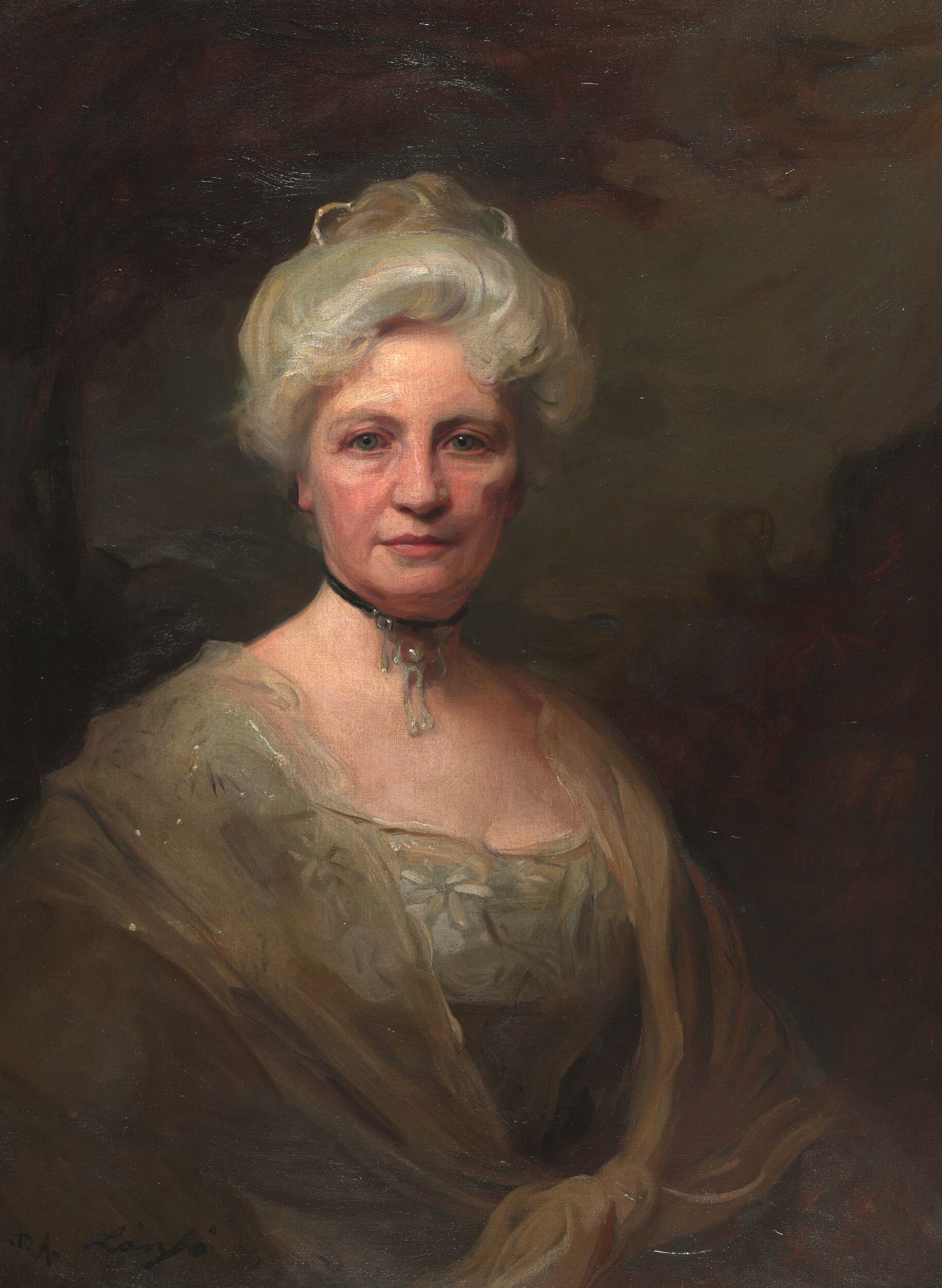Portrait of Ella L Moore by Philip Alexius de László