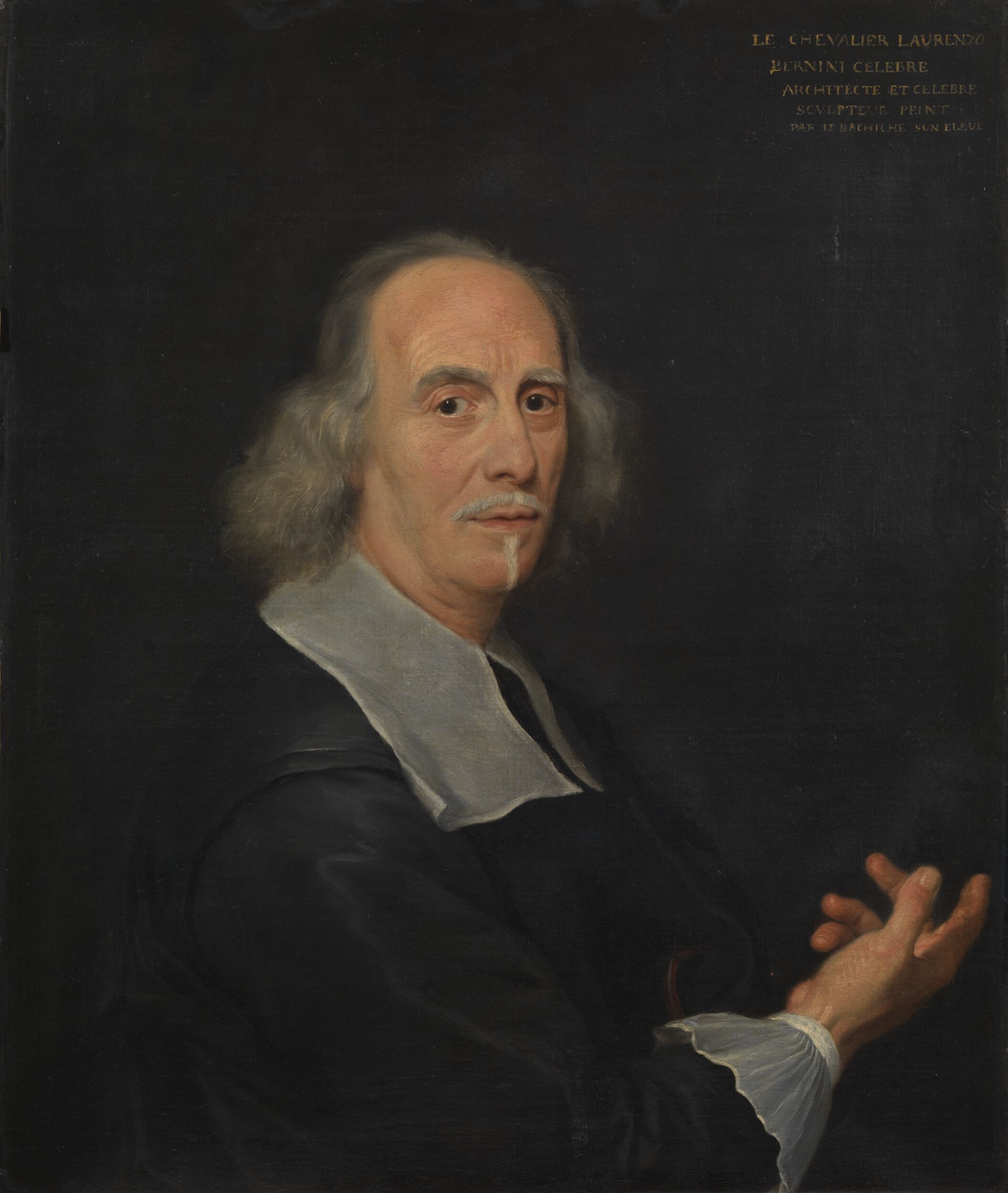 Portrait of Gian Lorenzo Bernini by Giovanni Battista Gaulli