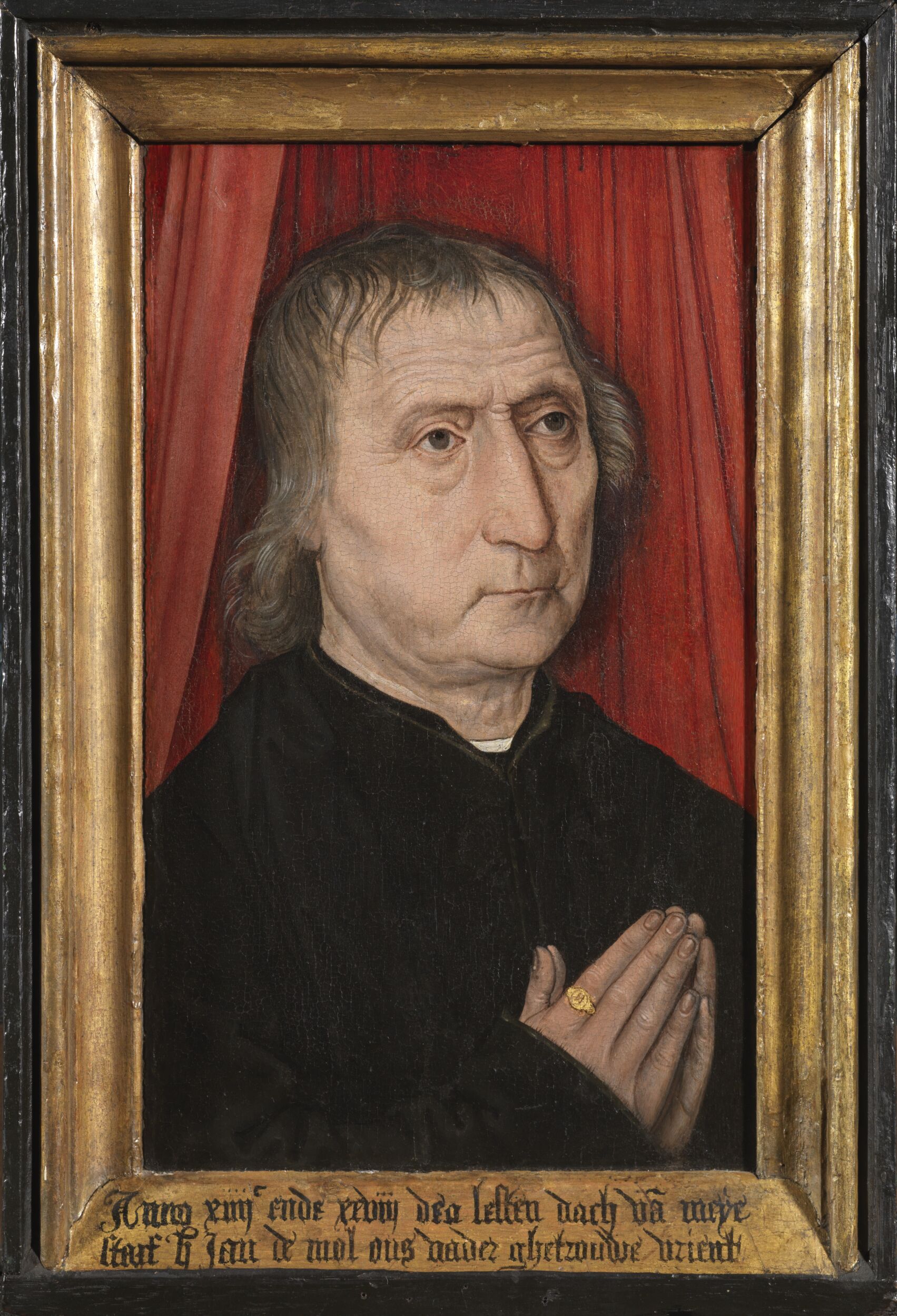 Portrait of Jan de Mol by Master of Guild of Saint George at Malines (Artists)act.(Life dates)