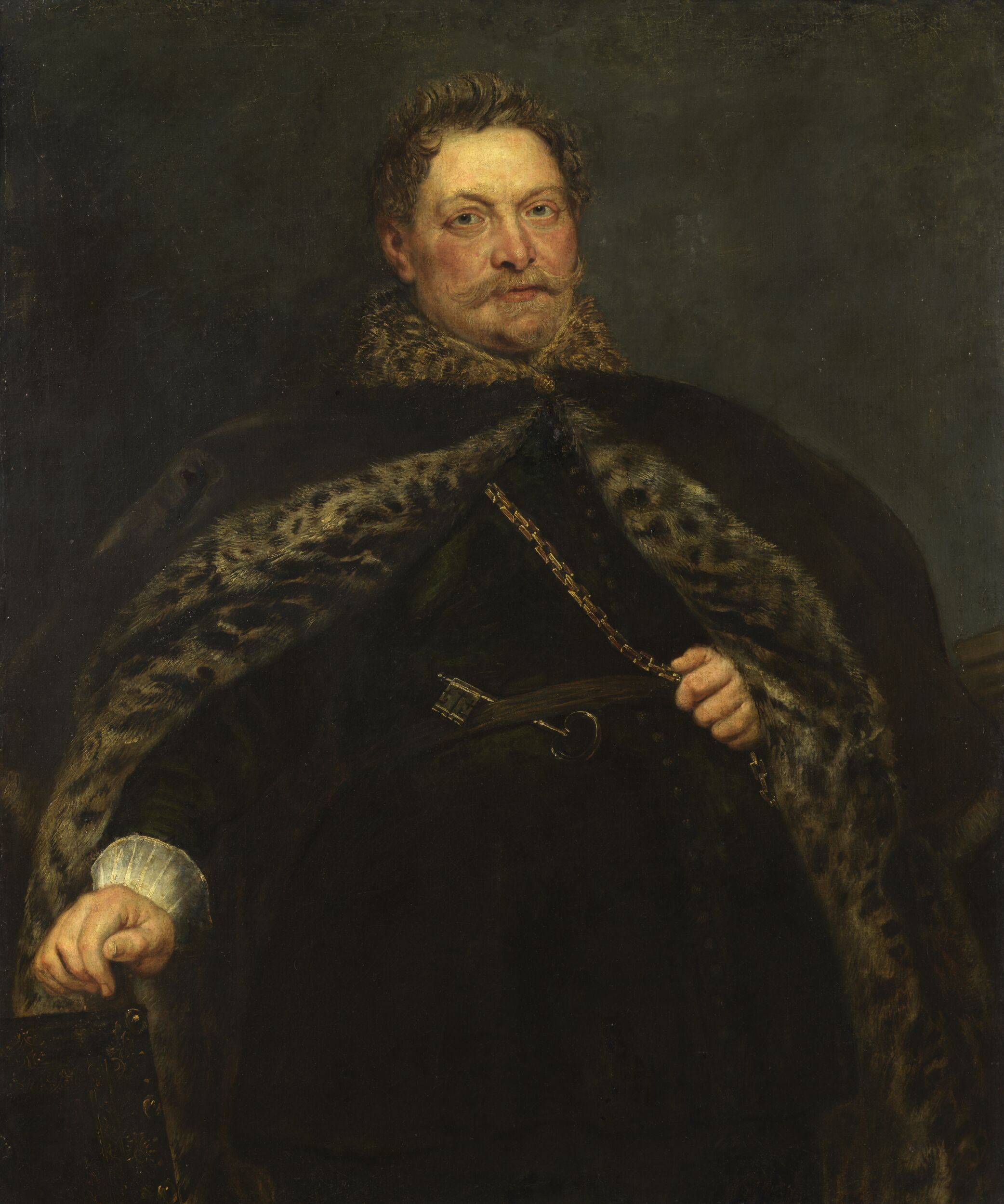 Portrait of Jan van Montfort by Peter Paul Rubens