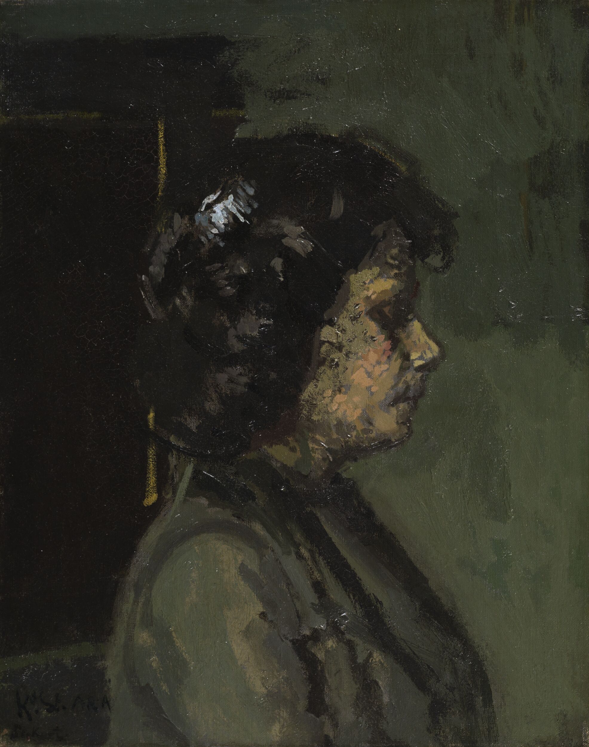Portrait of Mrs Barrett by Walter Richard Sickert