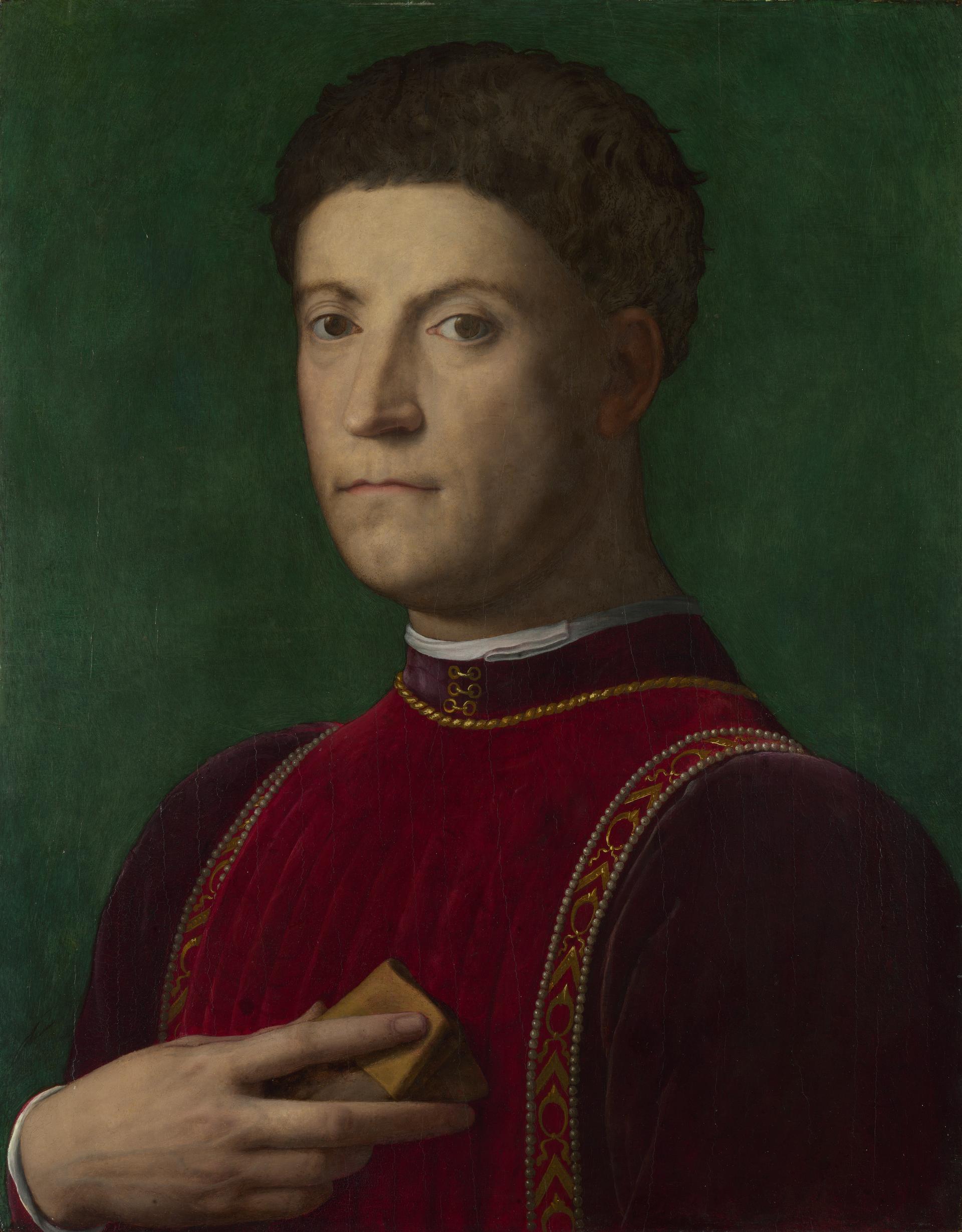 Portrait of Piero de' Medici ('The Gouty') by Bronzino
