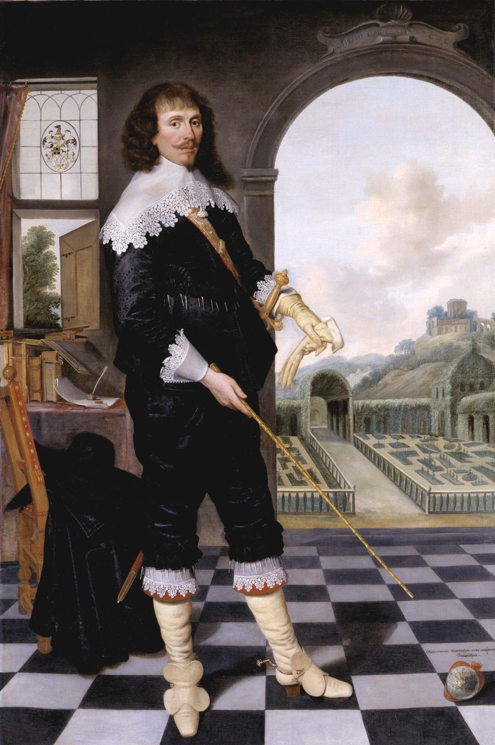 Portrait of William Style of Langley by Unknown artist, Britain
