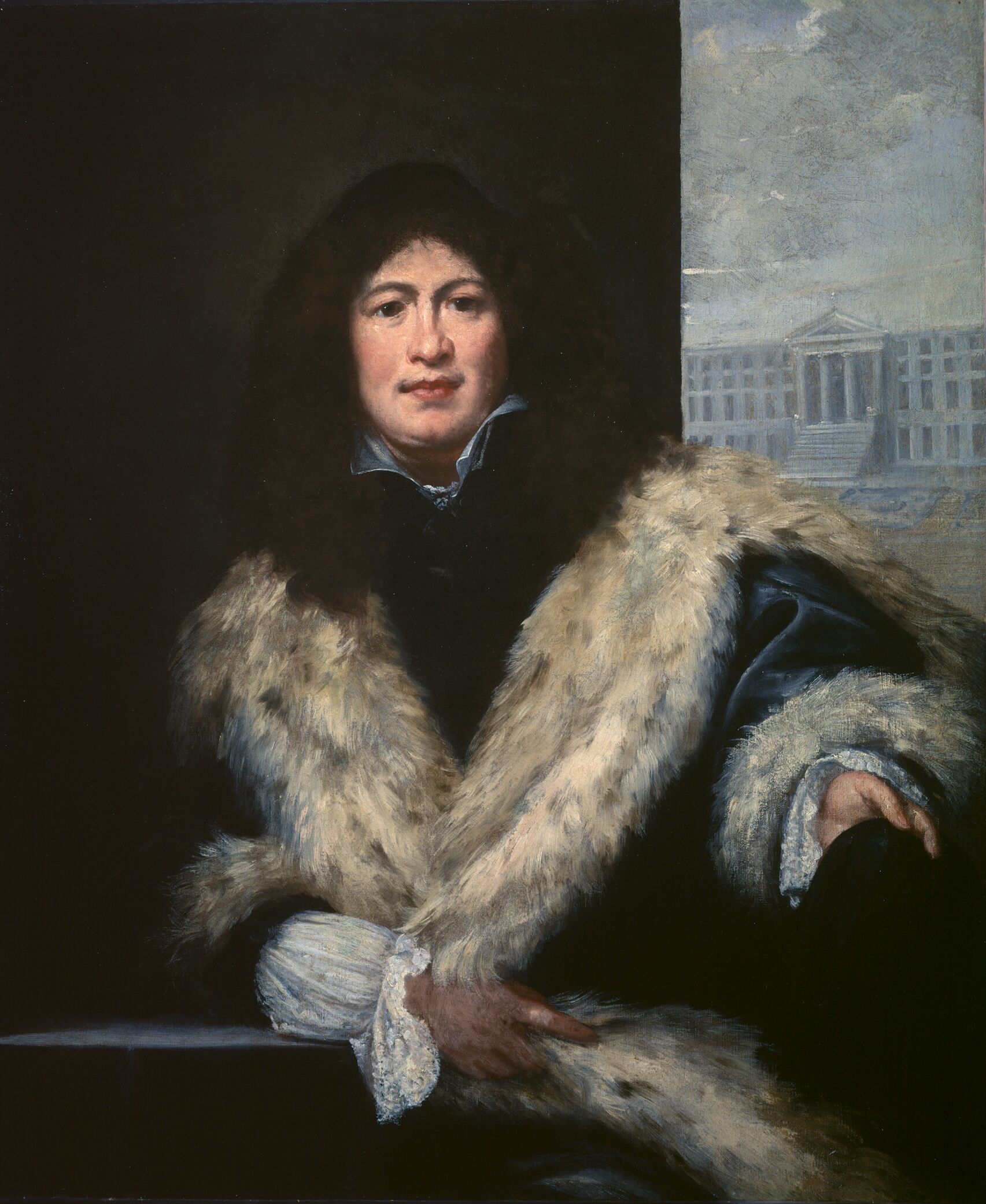 Portrait of a Man by Attributed toGirolamo Forabosco (Artists)c.(Life dates)