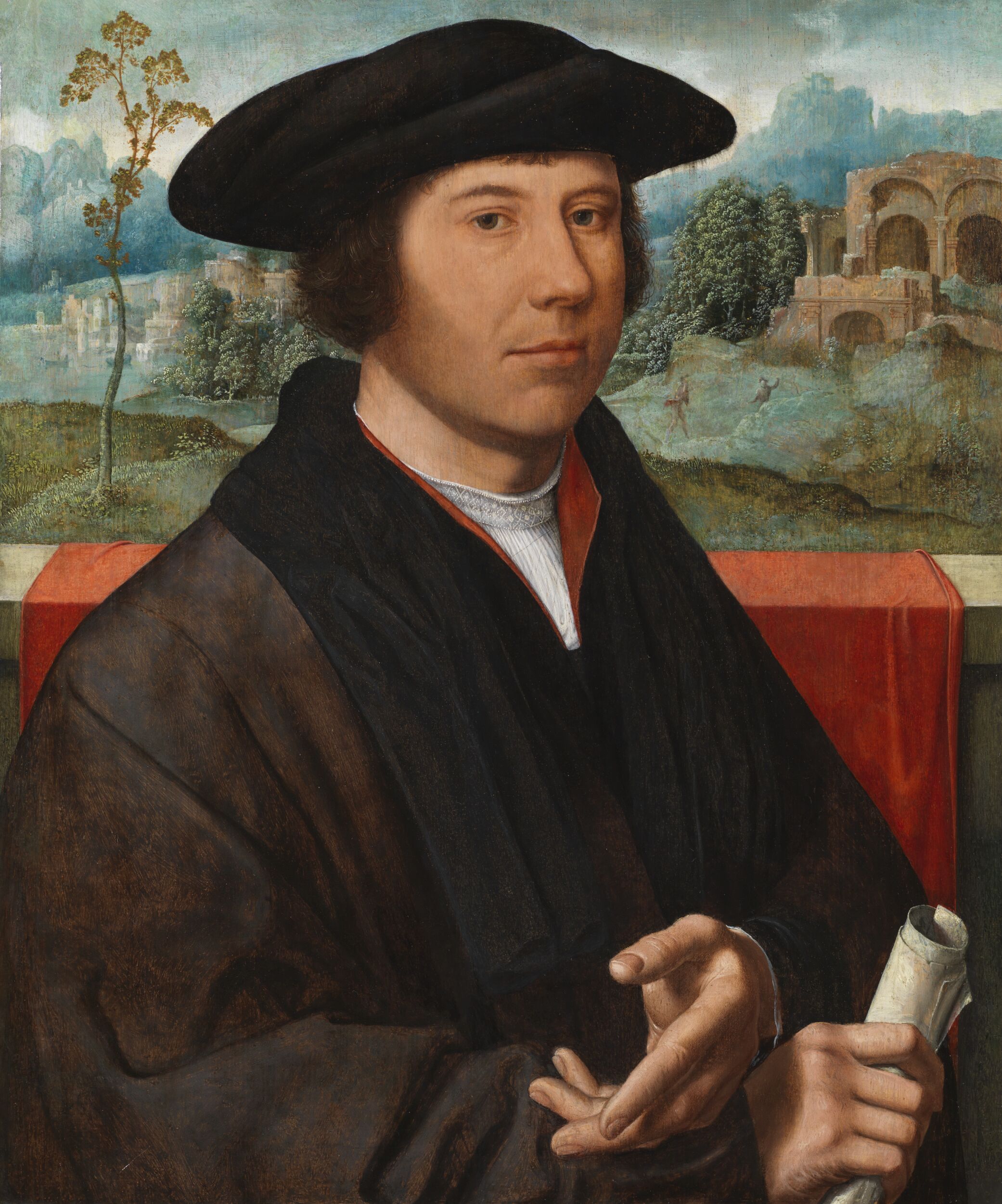 Portrait of a Man by Joos van Cleve
