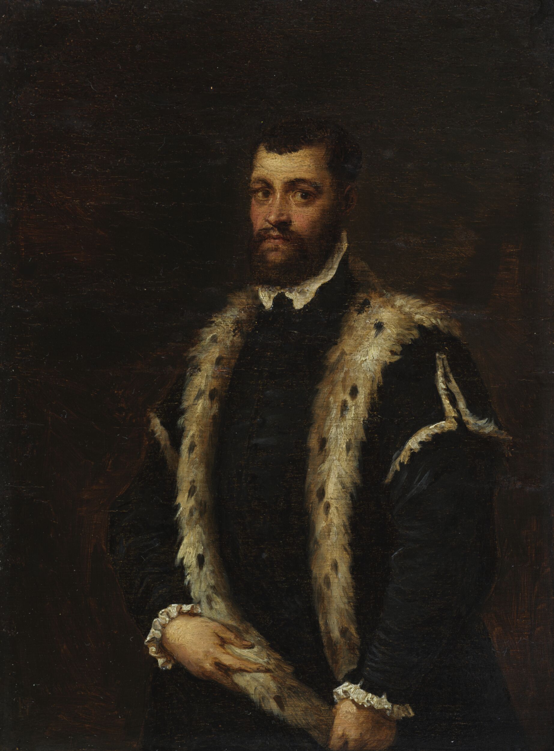 Portrait of a Man (after Titian) by David Teniers II