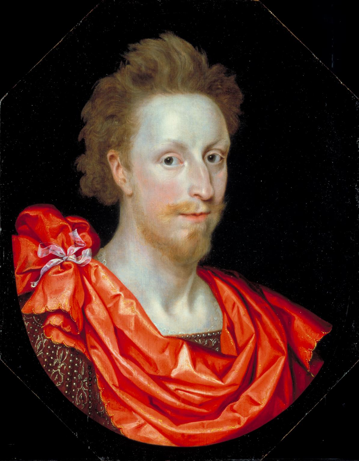 Portrait of a Man in Classical Dress, possibly Philip Herbert, 4th Earl of Pembroke by Marcus Gheeraerts II