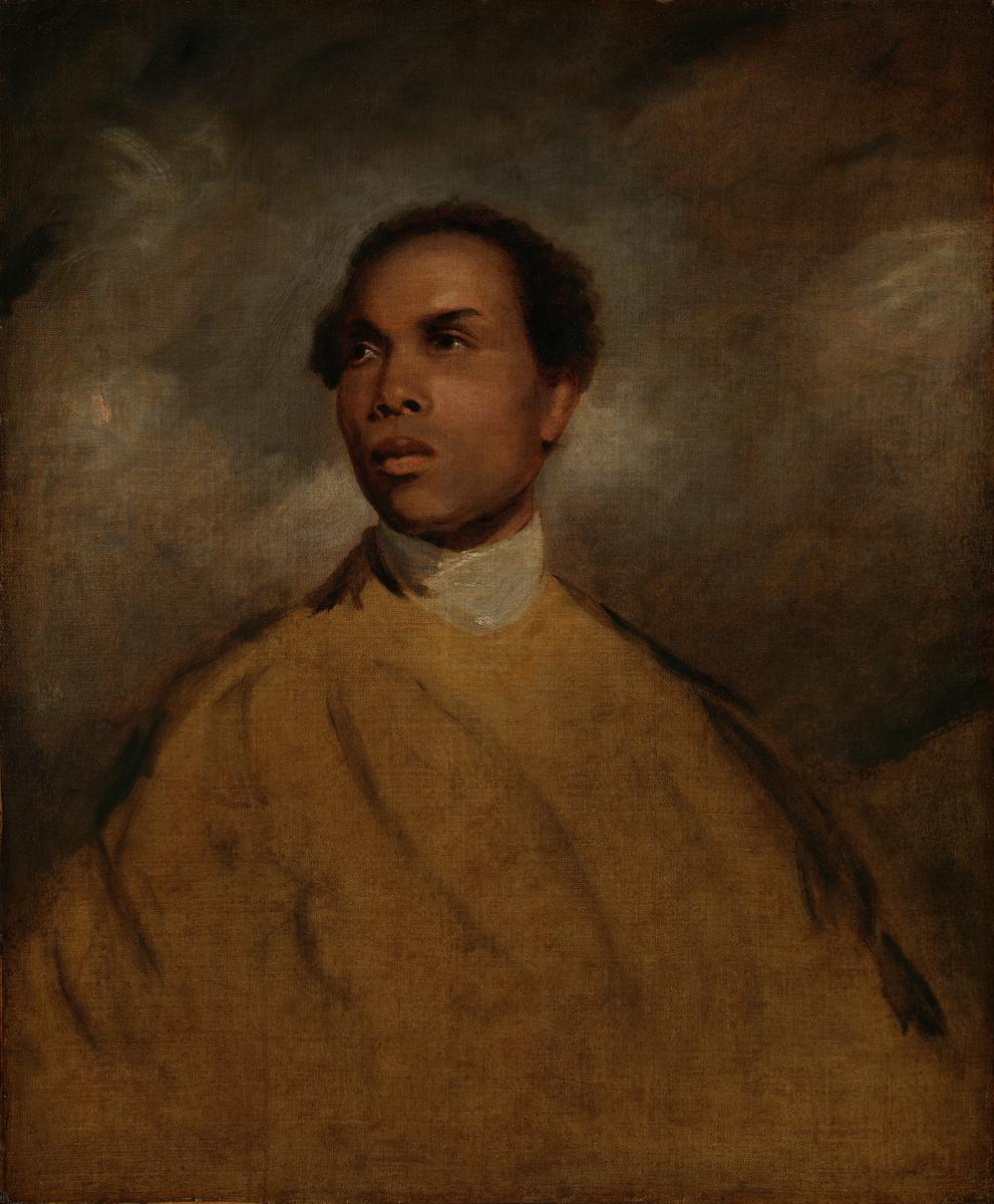 Portrait of a Man, probably Francis Barber by manner of Sir Joshua Reynolds