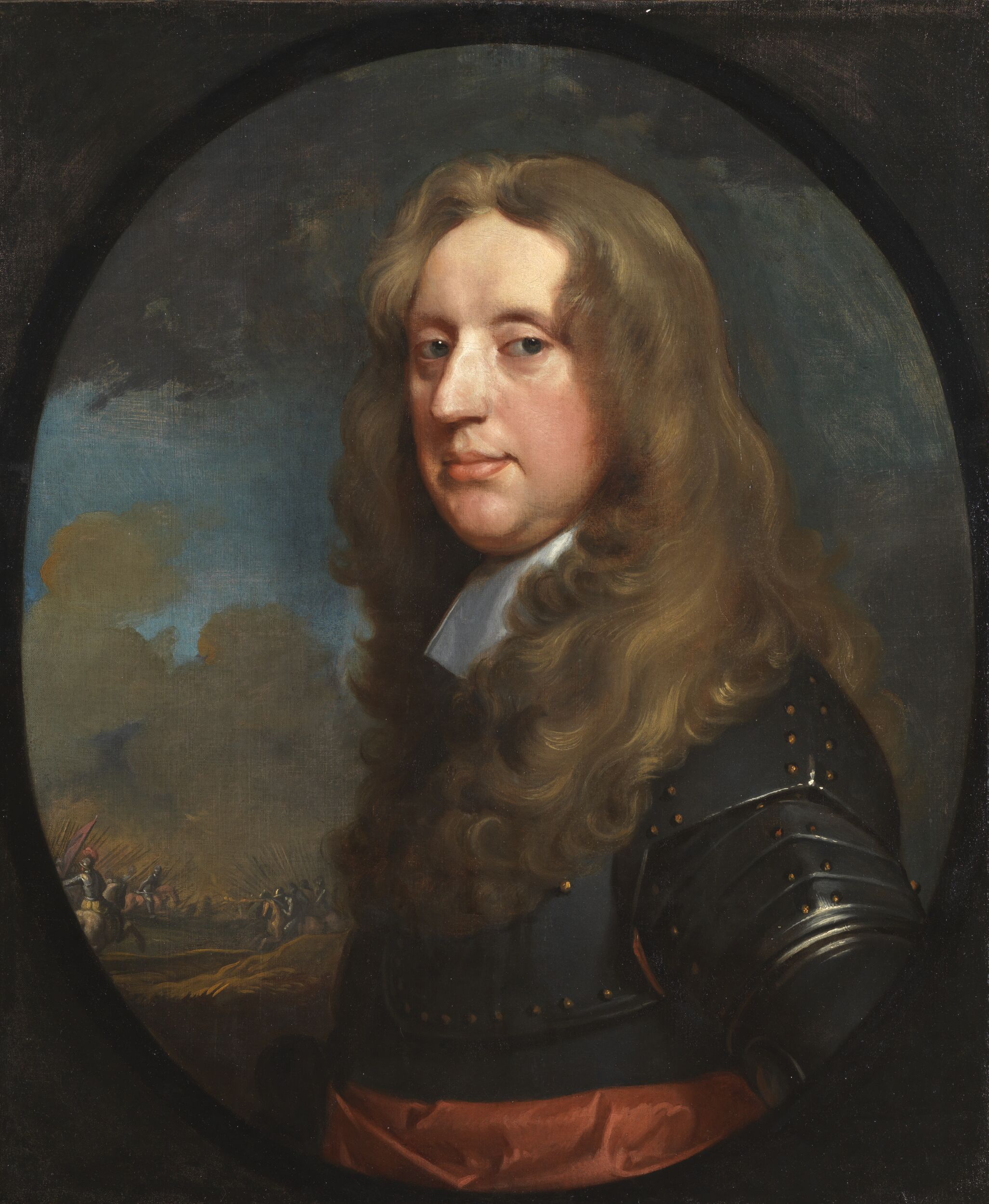 Portrait of a Royalist officer by Gerard Soest