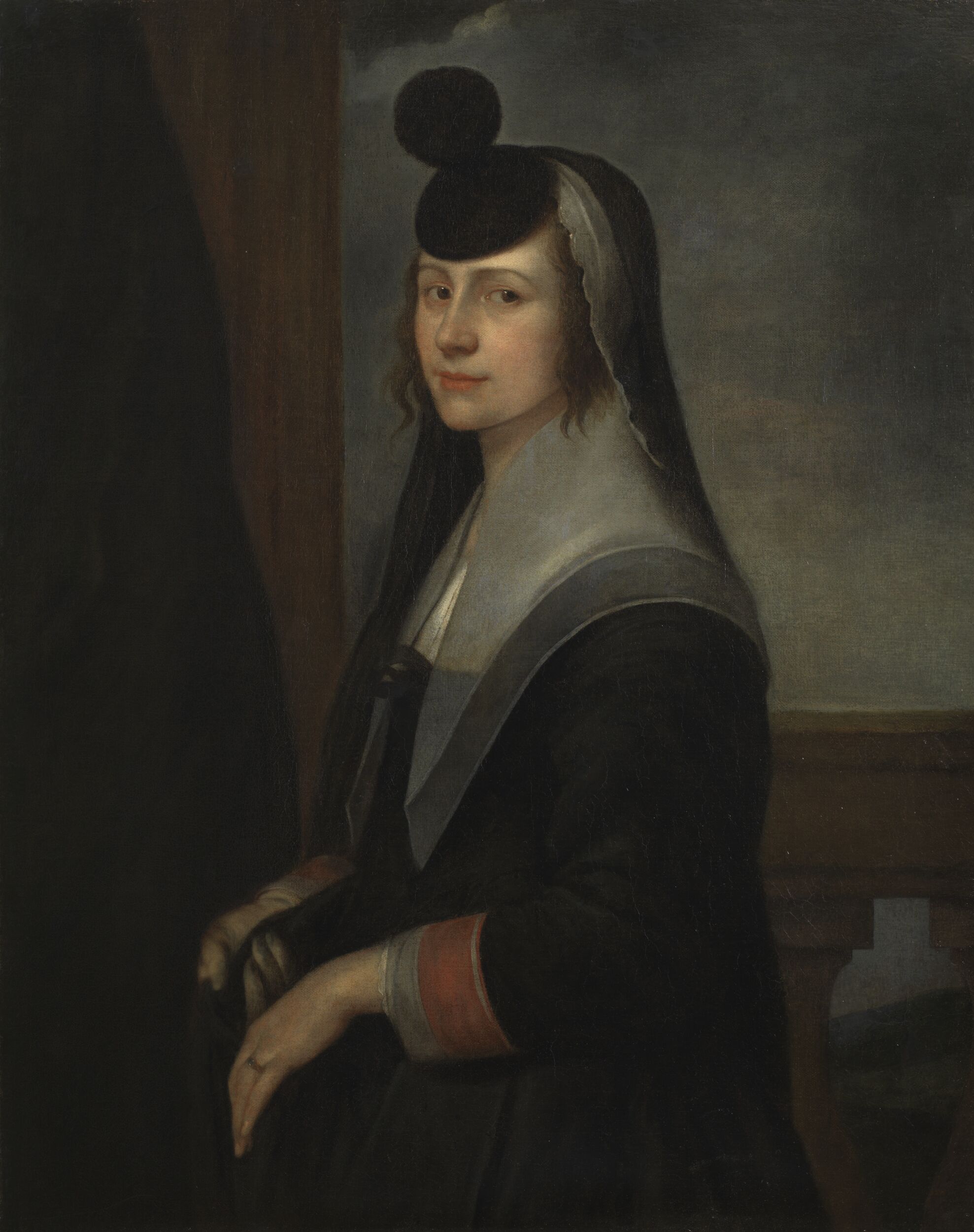 Portrait of a Young Woman by Jacob I van Oost