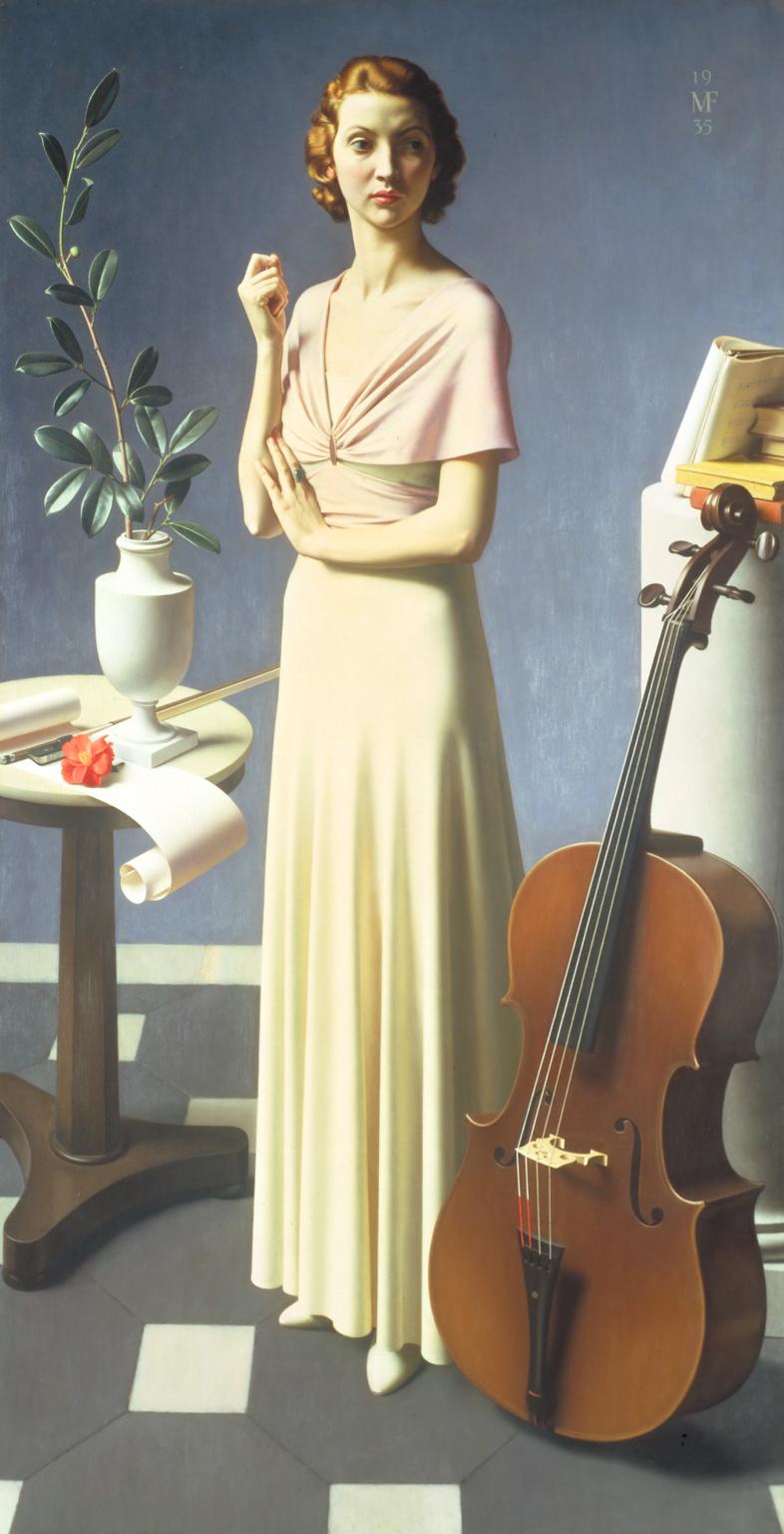 Portrait of a Young Woman by Meredith Frampton