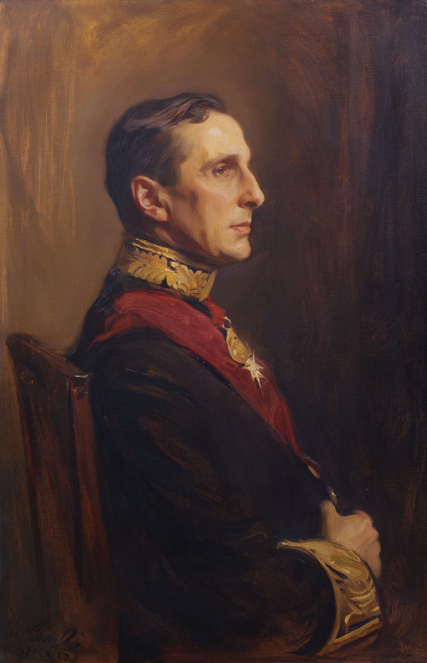 Portrait of the Viscount Lee of Fareham by Philip Alexius de László